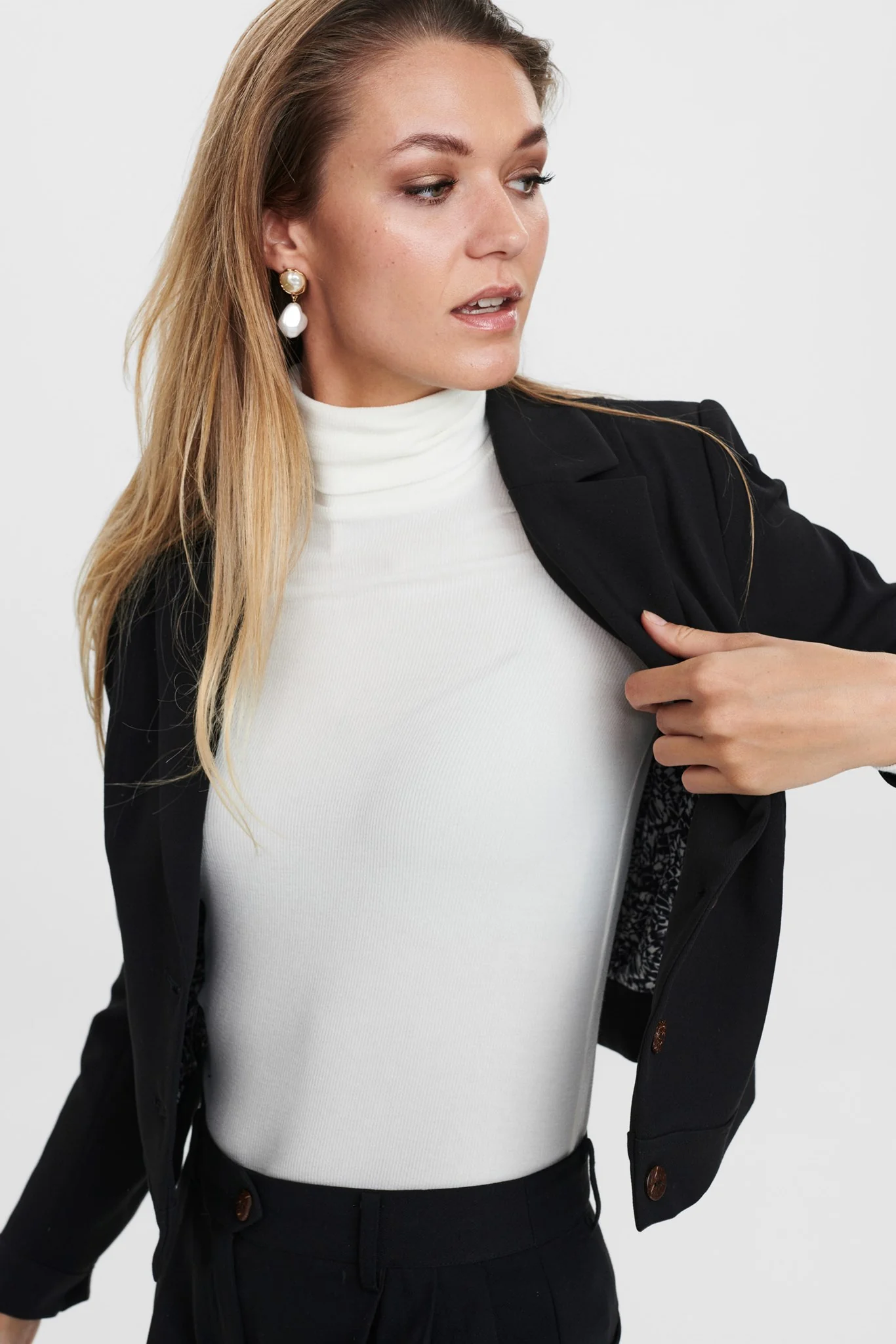 NUABBELEA BLAZER - Caviar - Image 3