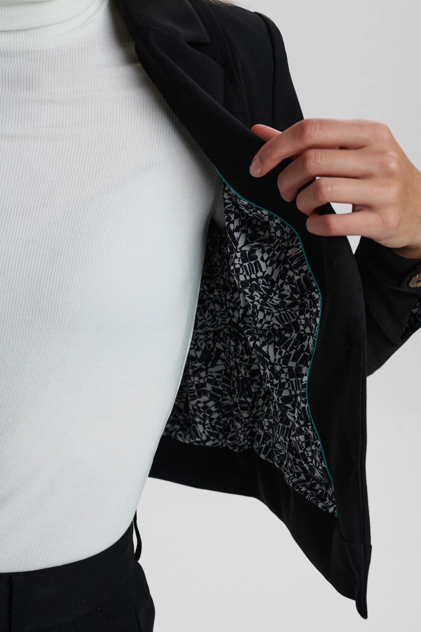 NUABBELEA BLAZER - Caviar - Image 4