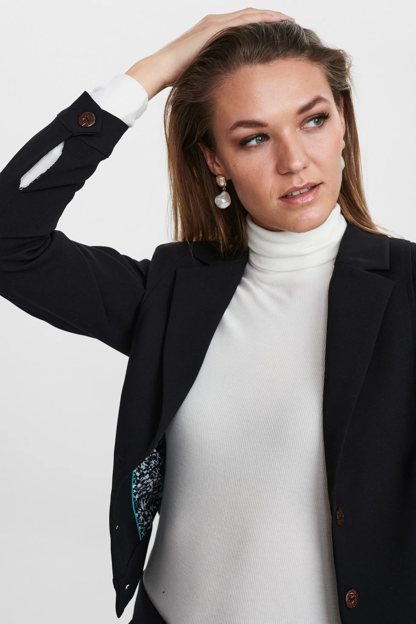 NUABBELEA BLAZER - Caviar - Image 5