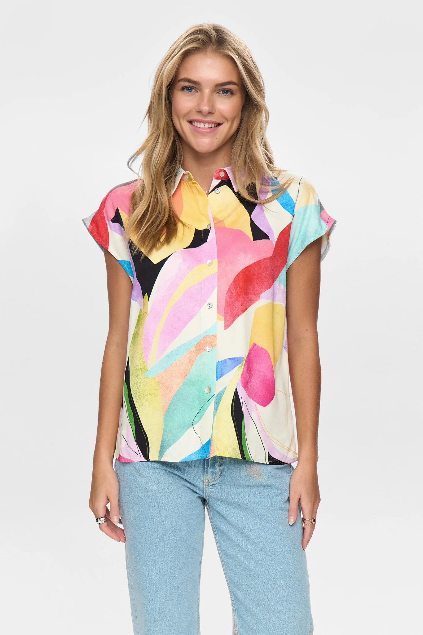 NUADELINE SL SHIRT - Peony