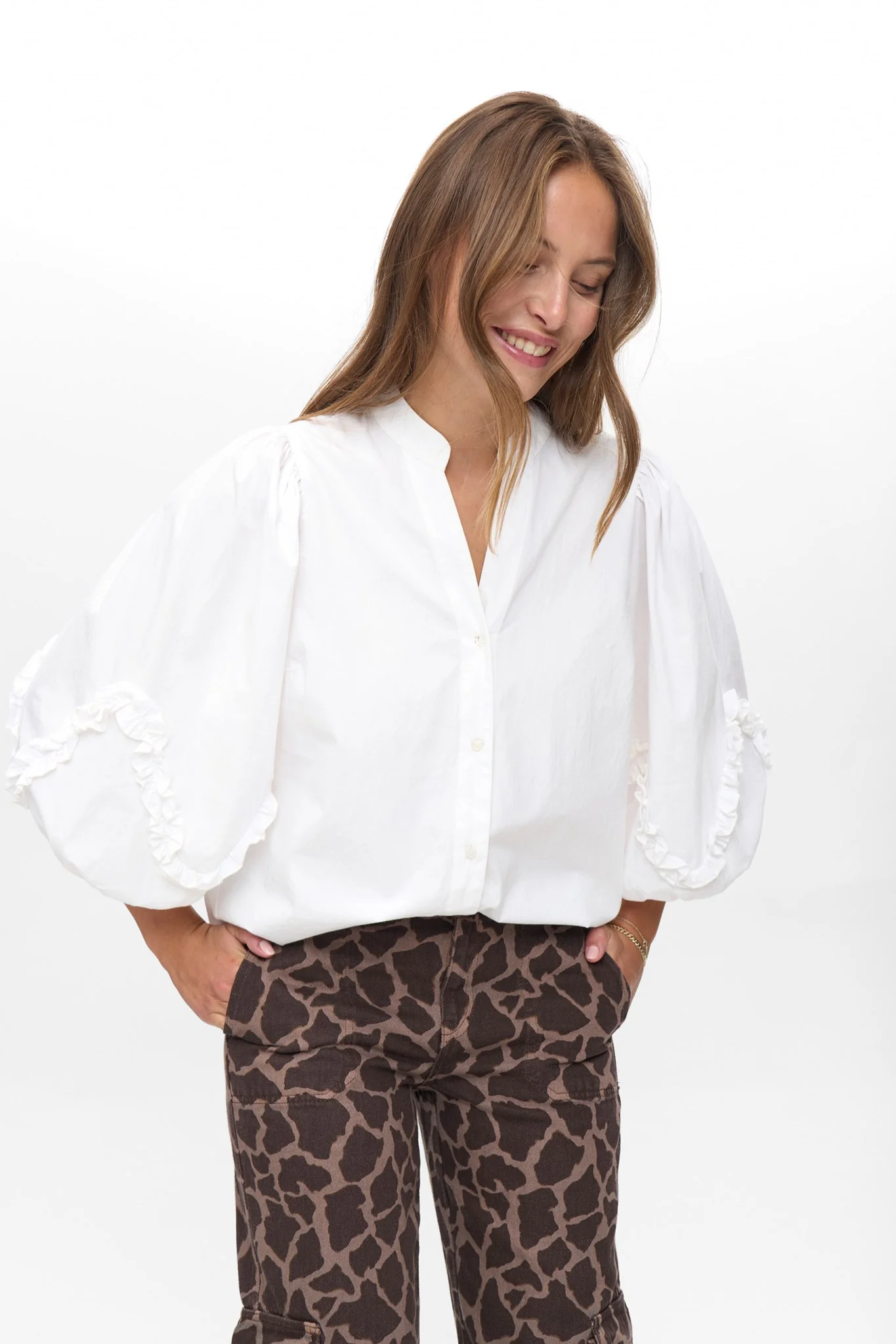 NUAIKO SHIRT - Bright White - Image 6