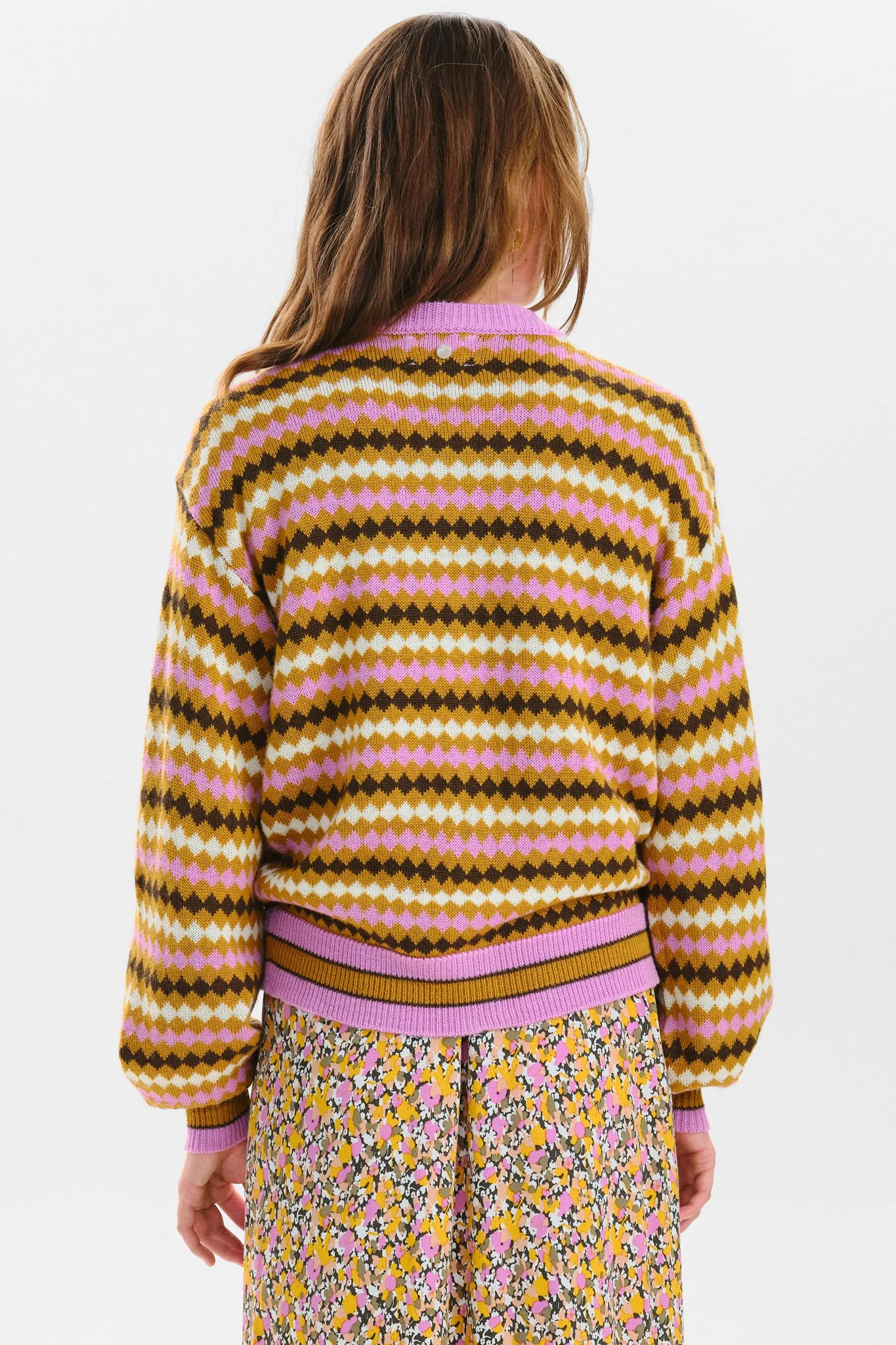 NUALBA CARDIGAN - Golden Spice - Image 2