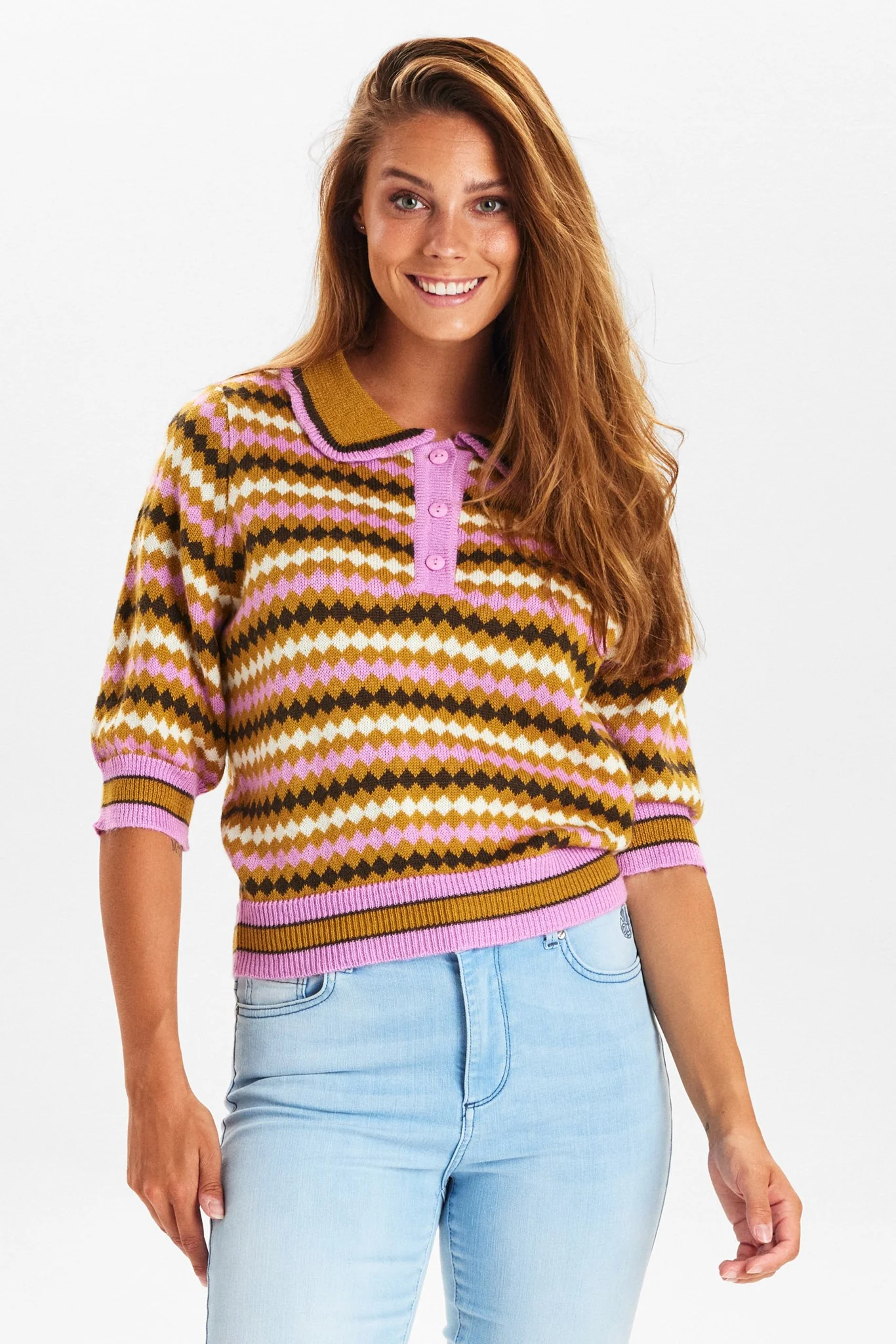 NUALBA PULLOVER - Golden Spice