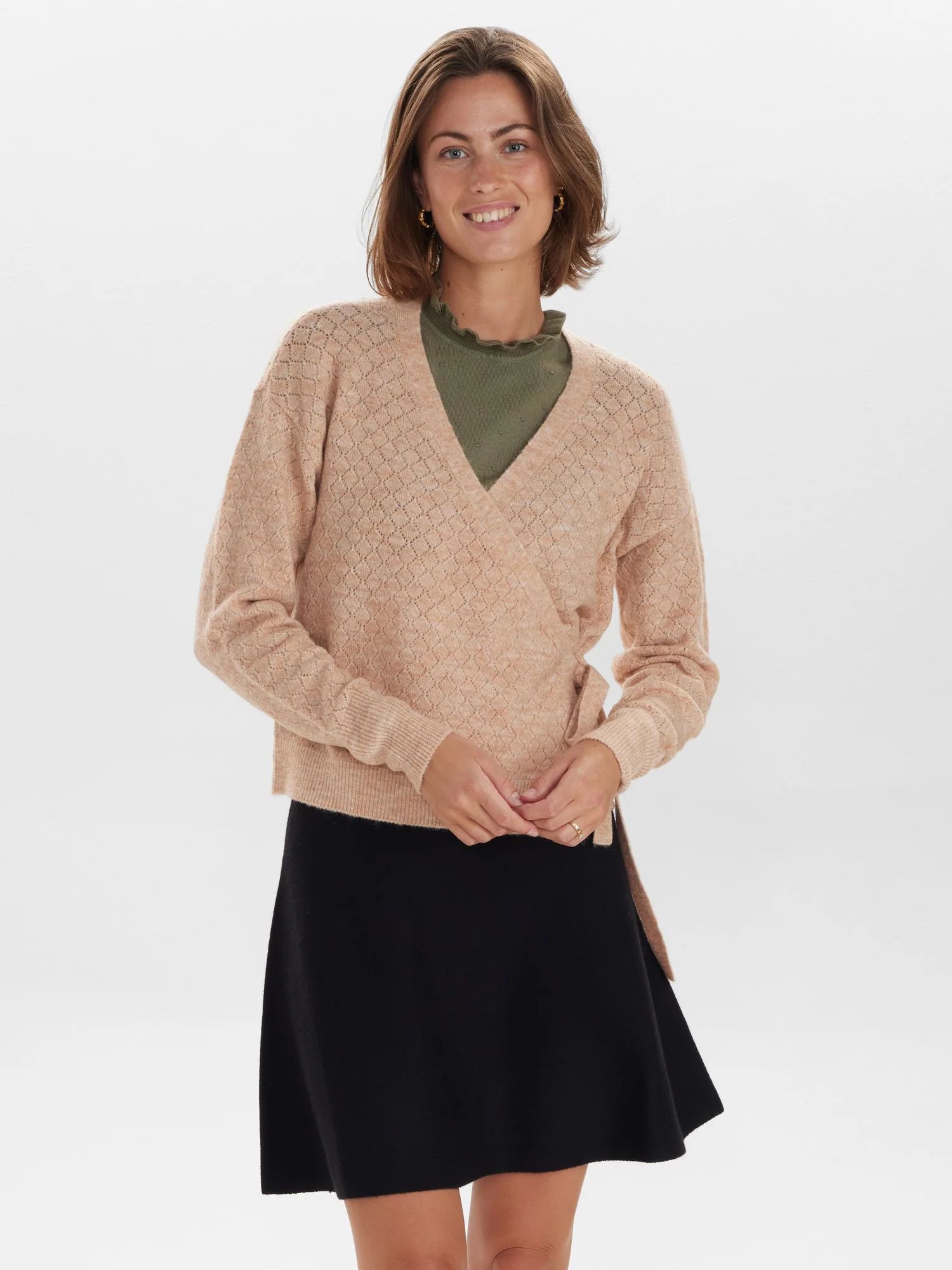 NUALBERTA WRAP KNIT - Tuscany