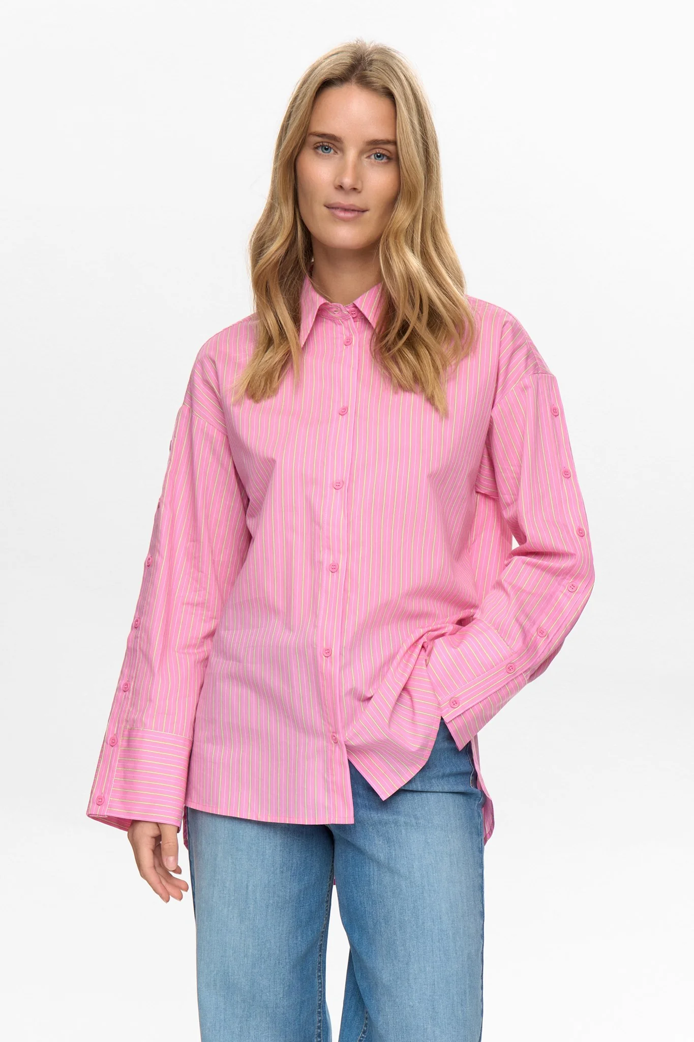 NUALICA SHIRT - Fuchsia Pink