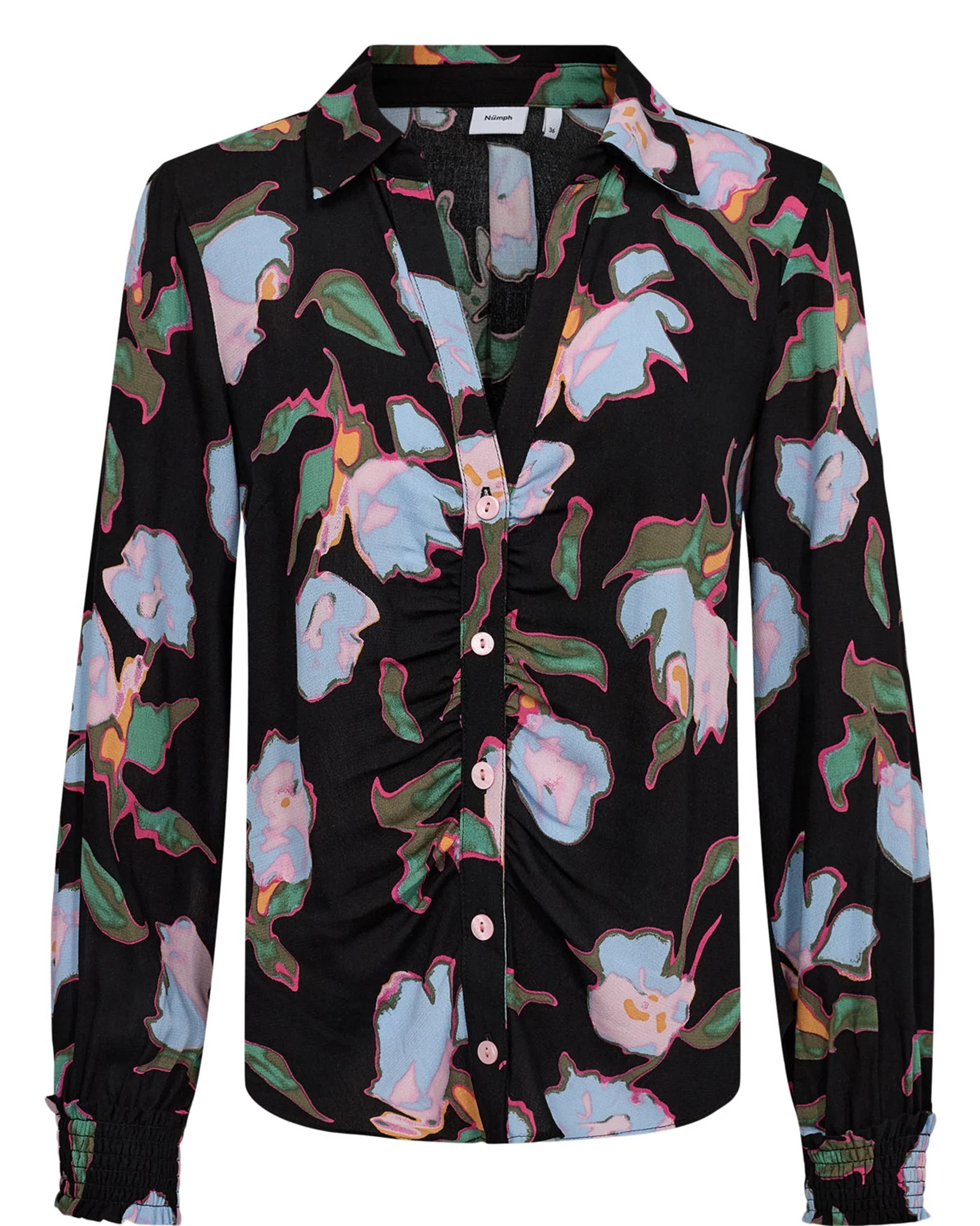 NUALICIA SHIRT - Caviar