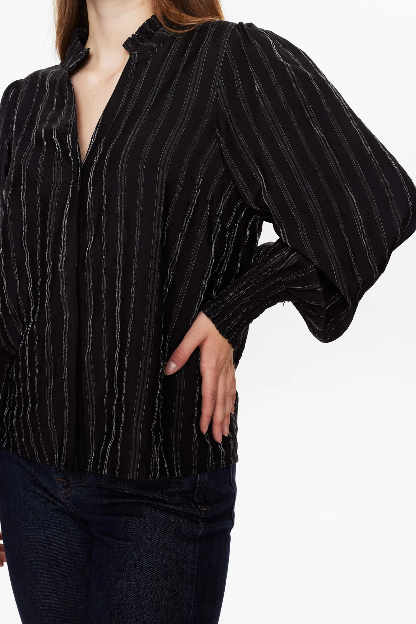 NUALINA SHIRT - Caviar - Image 5