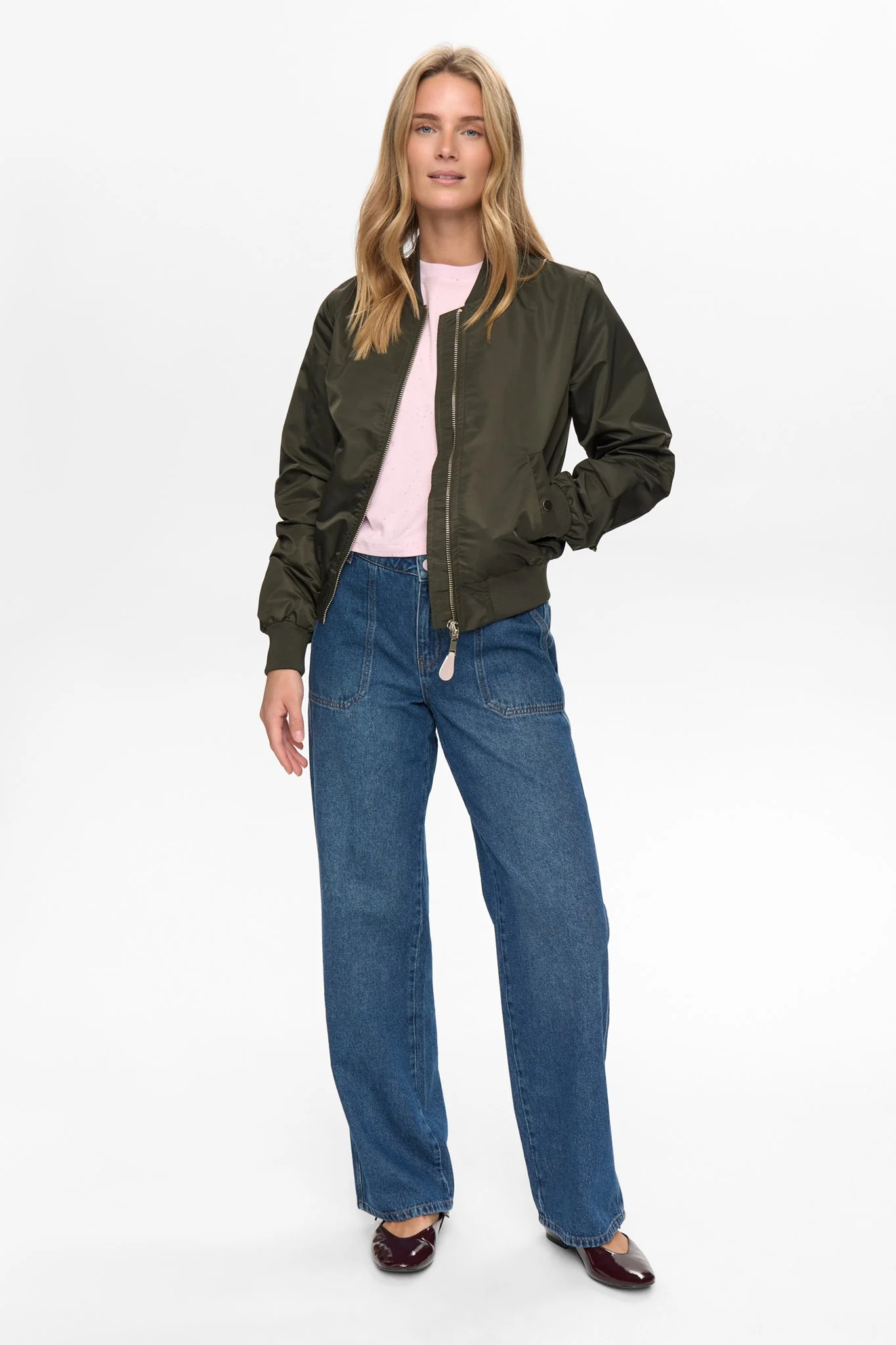 NUALISANDRA BOMBER JACKET - Rosin - Image 3