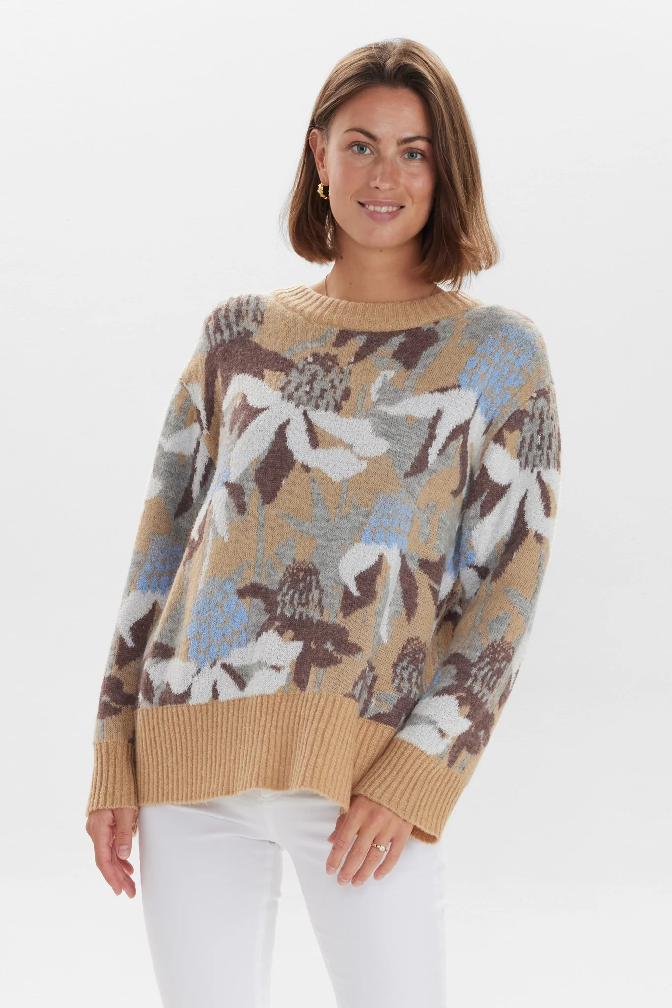 NUALISETTE PULLOVER - Cobblestone