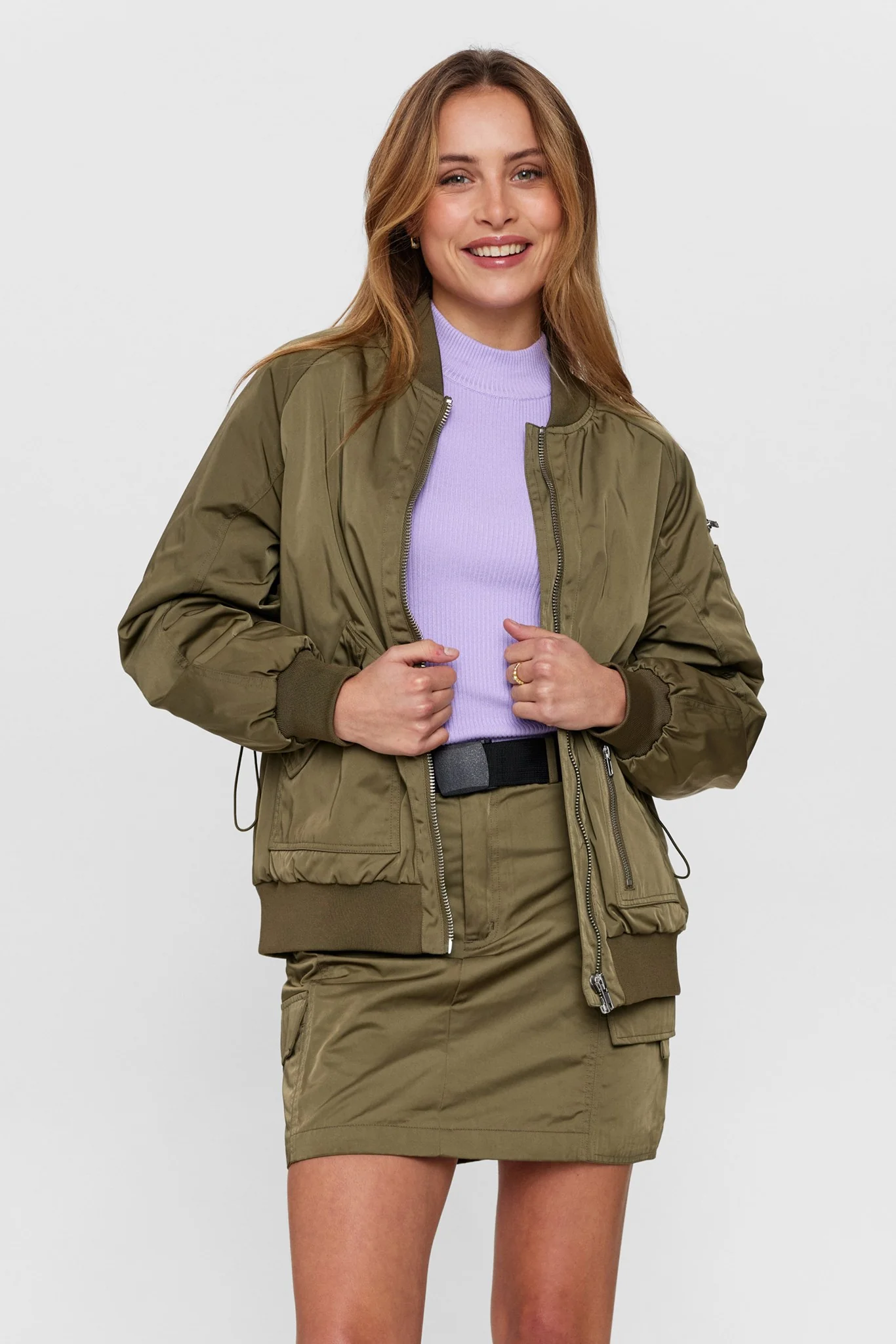 NUALLIE JACKET - Ivy Green