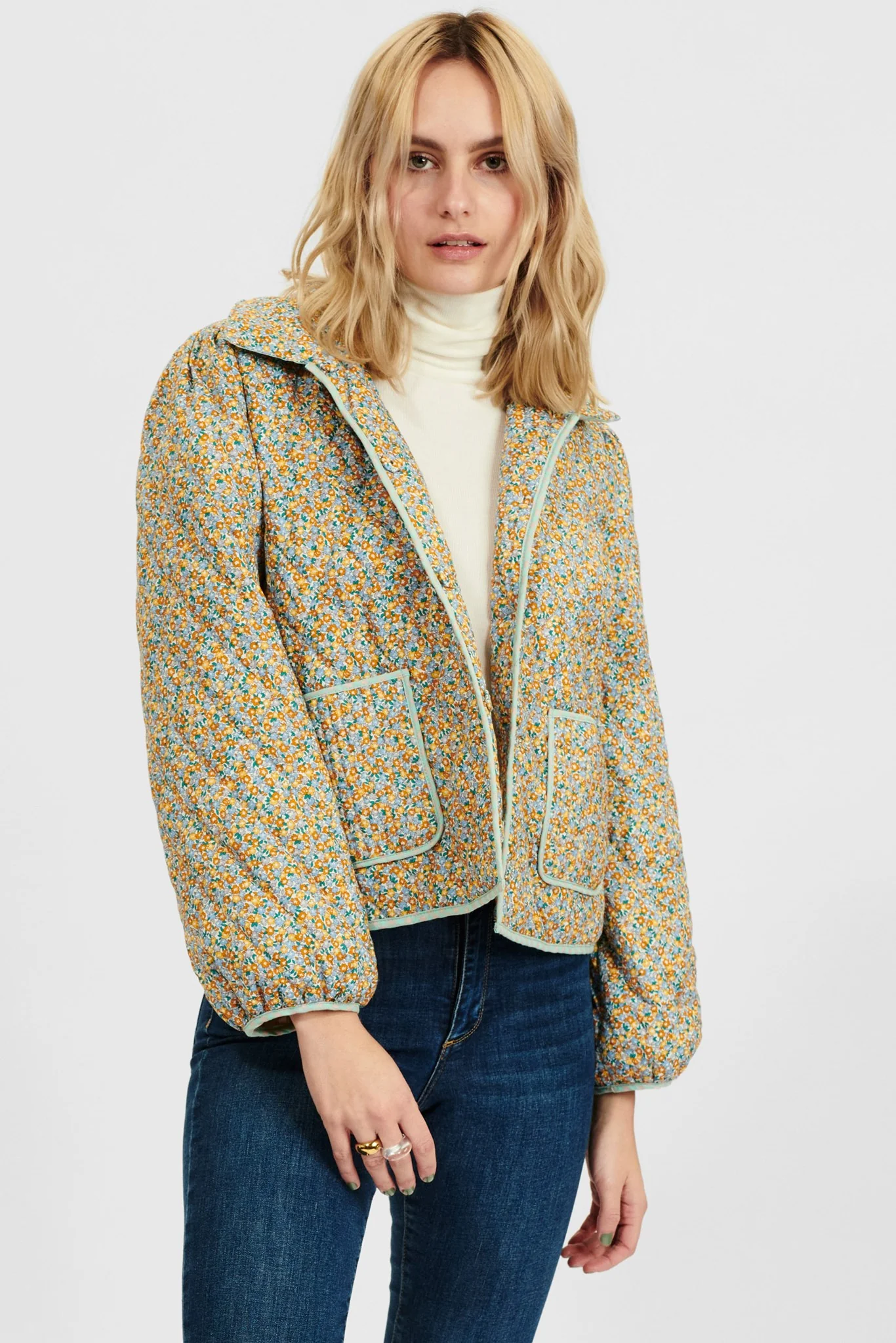 NUALLY SHORT JACKET - Pristine