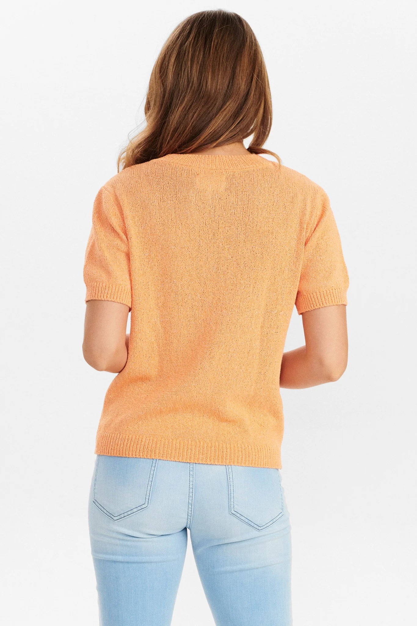 NUALMA BLOUSE - Peach Cobbler - Image 2