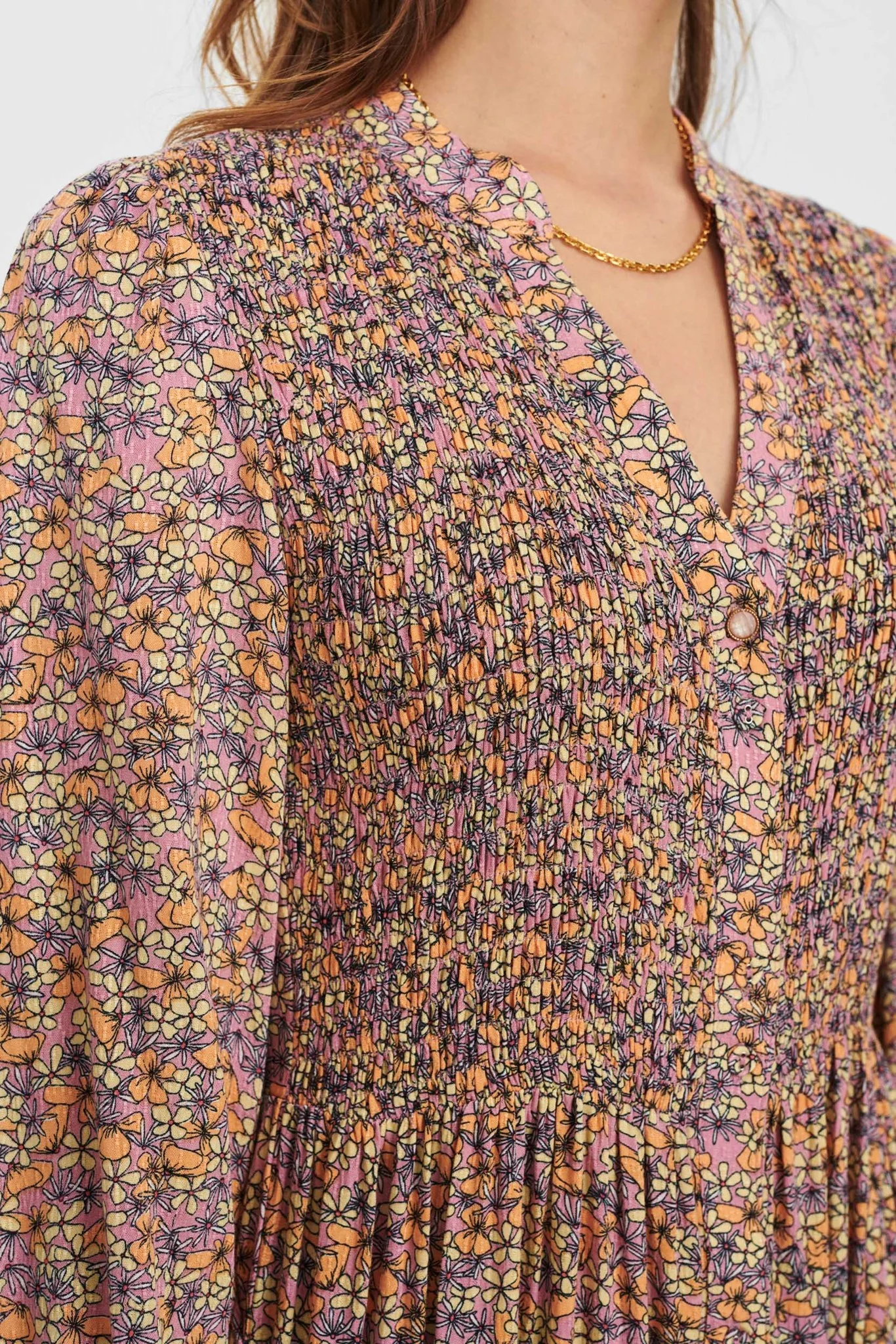 NUALMA LS DRESS - Lilas - Image 4