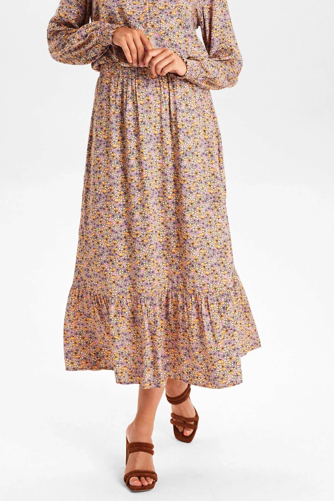 NUALMA SKIRT - Lilas