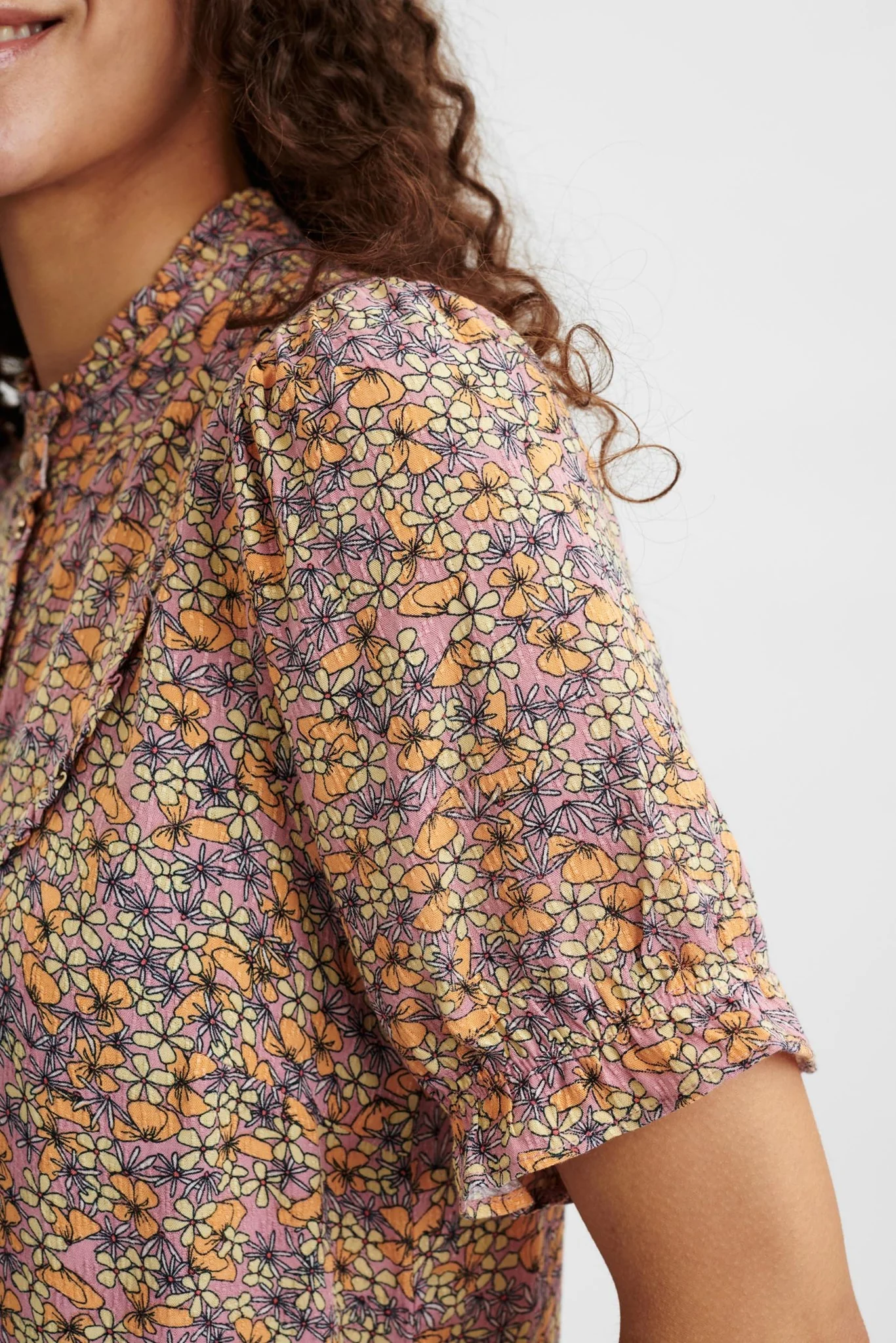 NUALMA SS BLOUSE - Lilas - Image 4