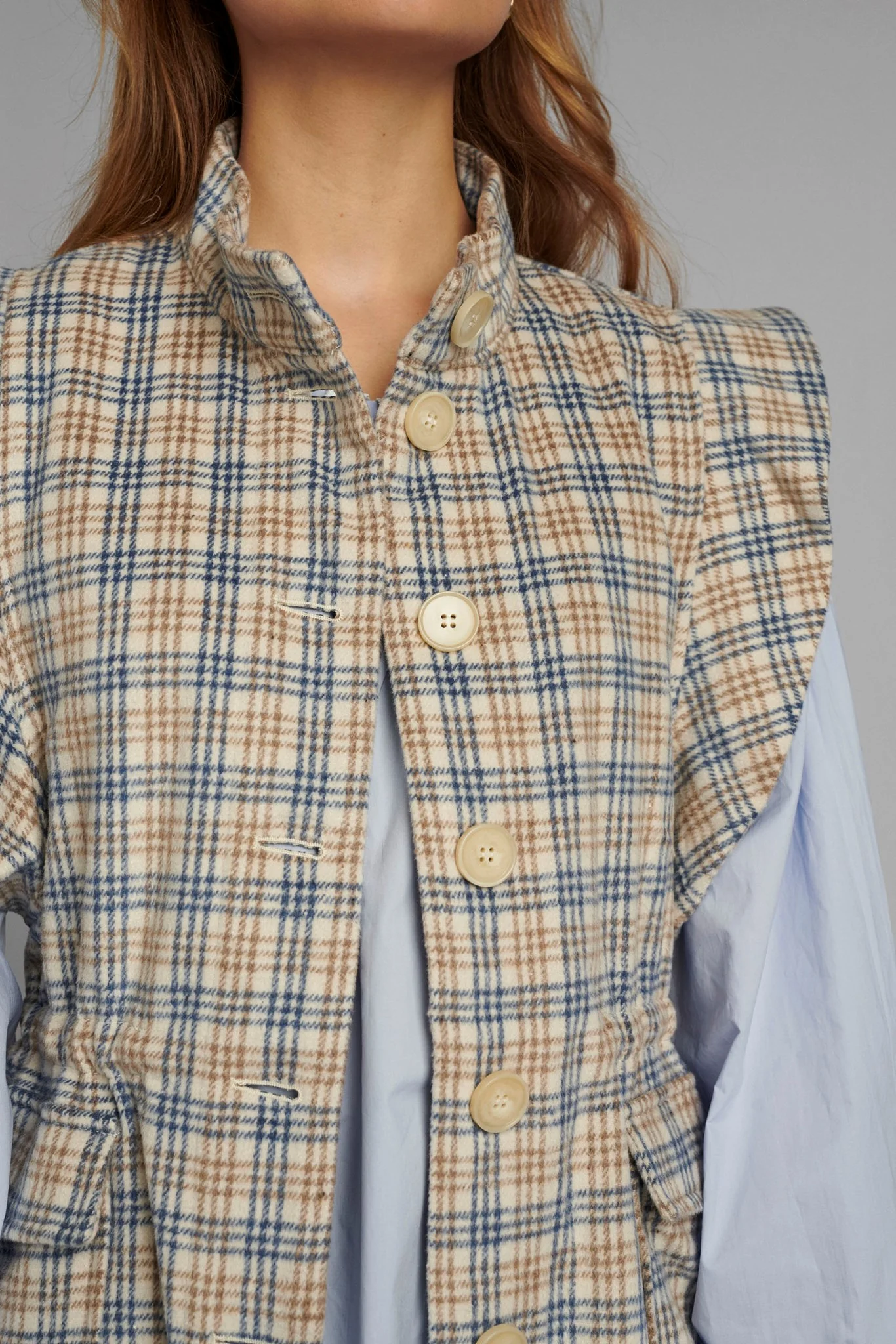 NUALMA VEST - Wedgewood - Image 4