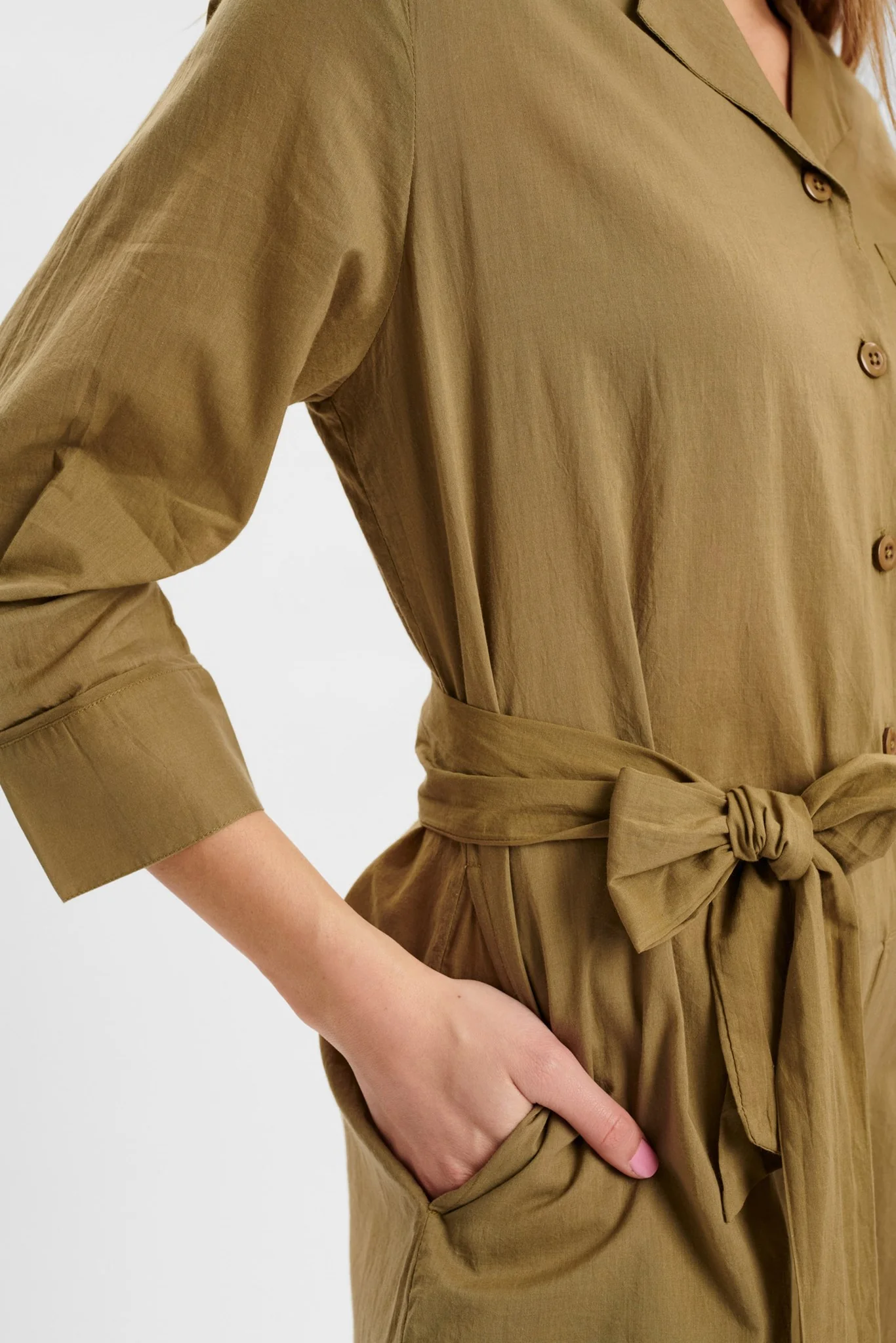 NUALMIA JUMPSUIT - MARTINI OLIVE - Image 5