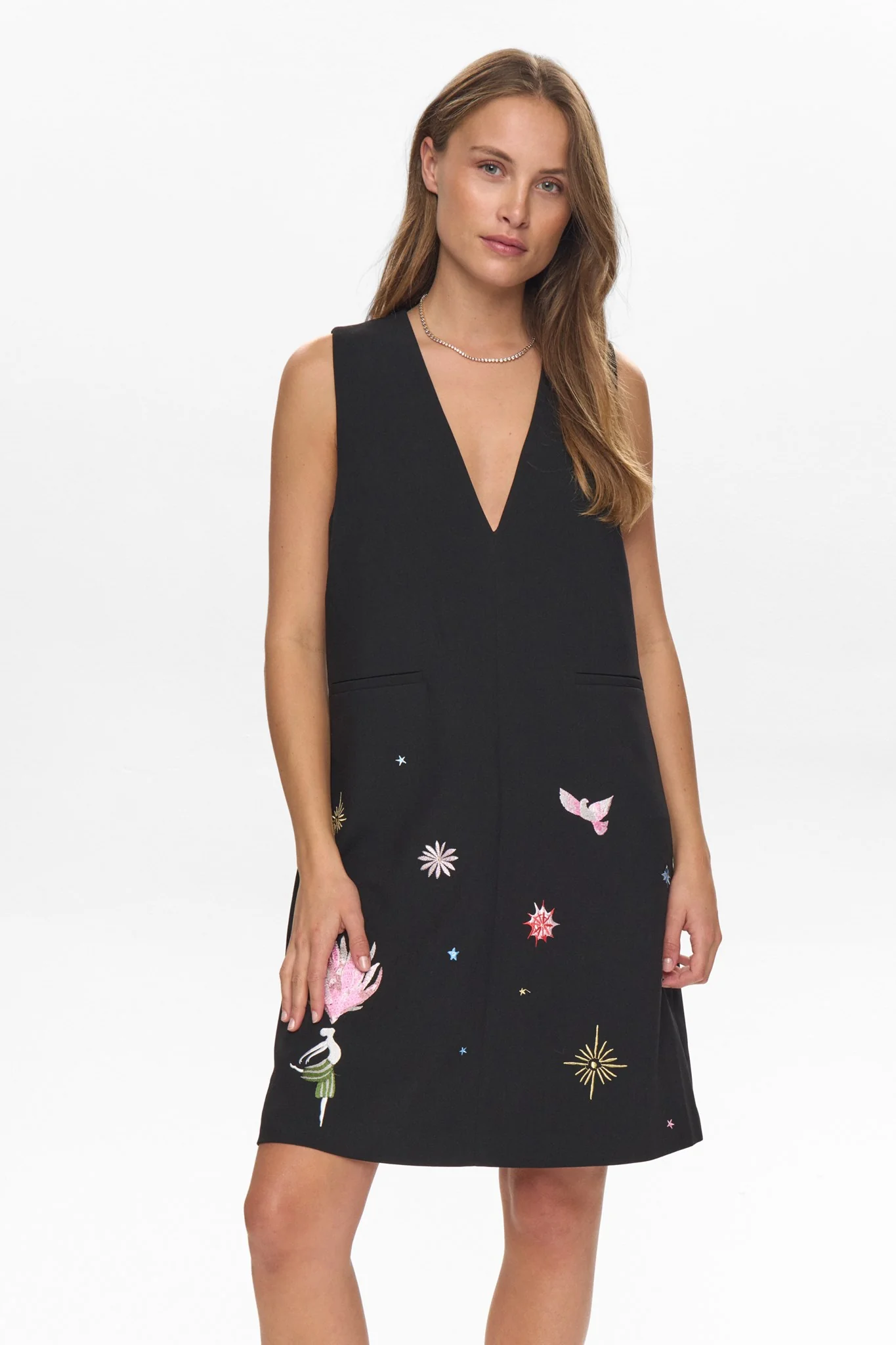 NUALMUT DRESS - Caviar