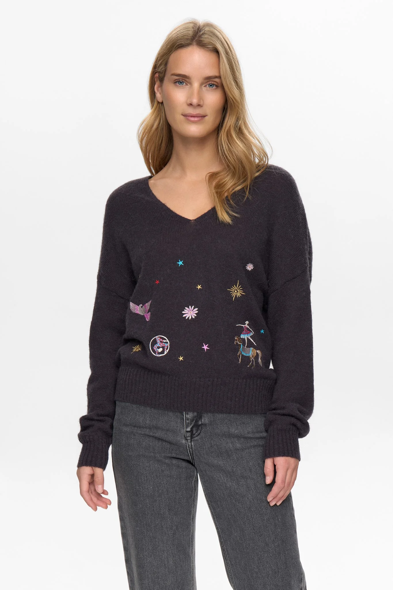 NUALMUT PULLOVER - Obsidian