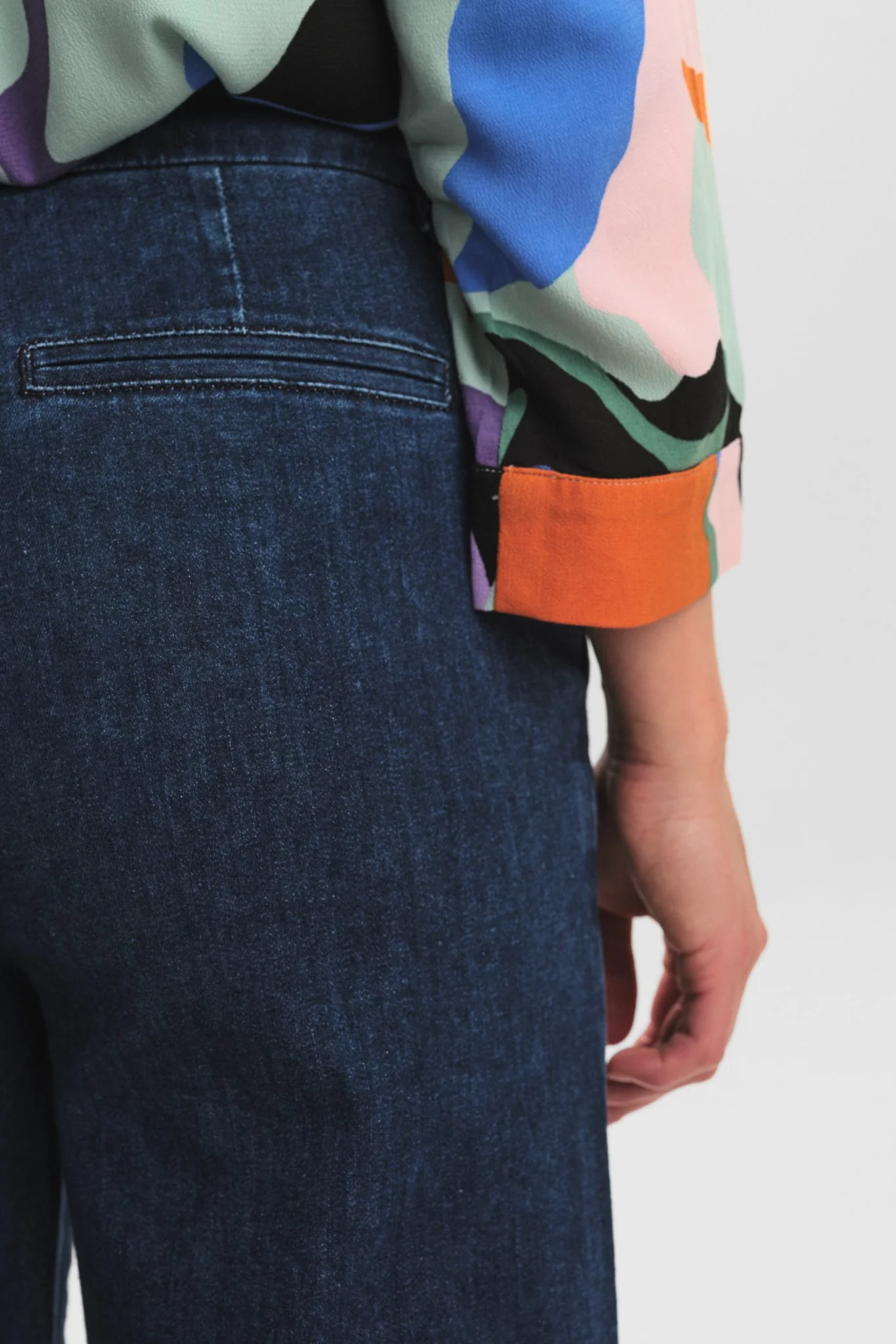 NUAMBER PANT - Dark Blue Denim - Image 4