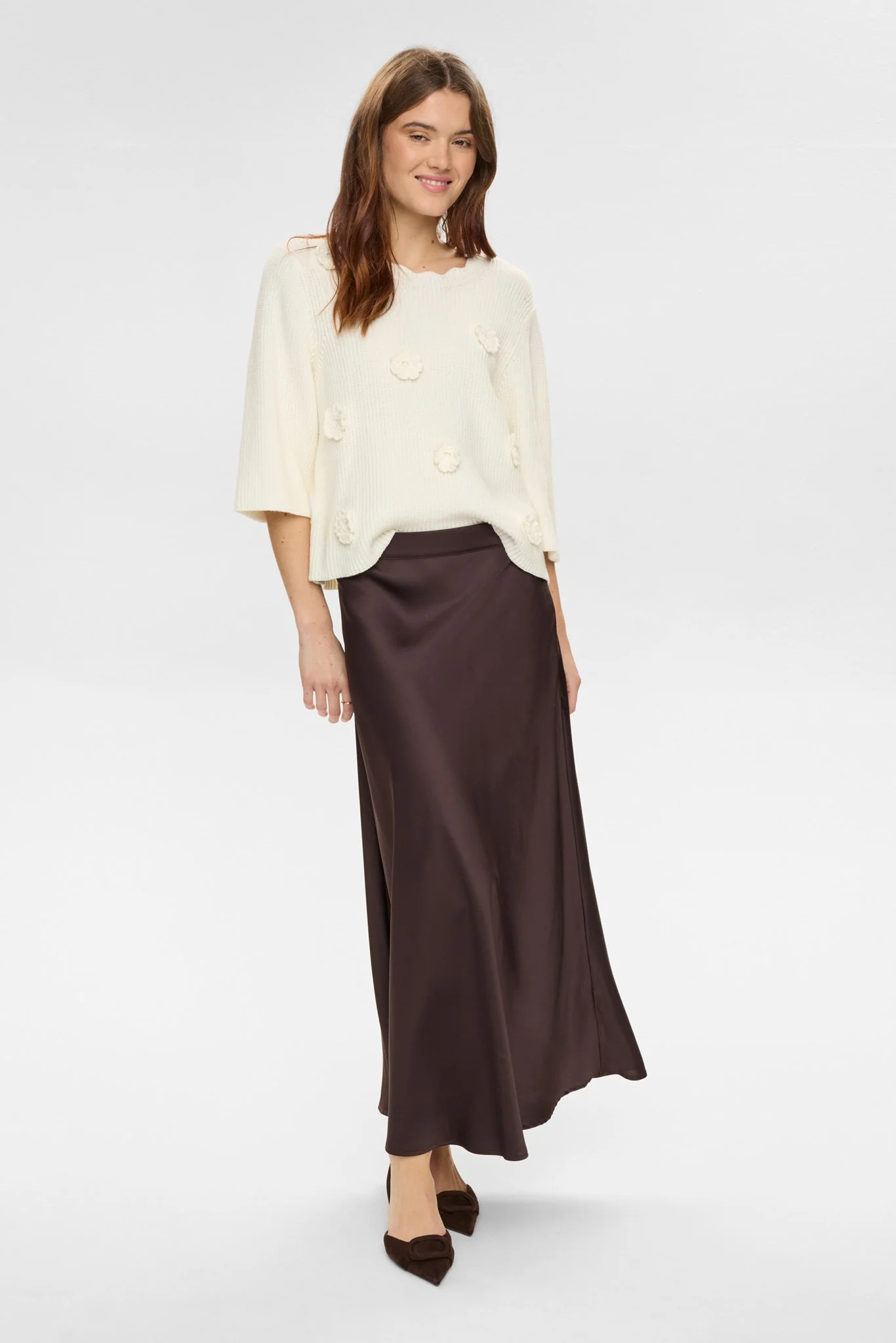 NUAMELIA SKIRT - Black Coffee