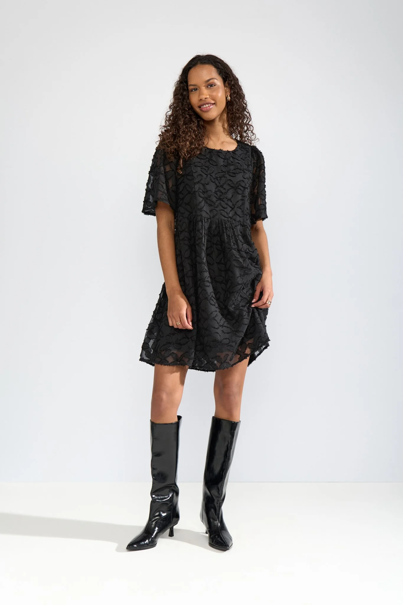 NUANINA DRESS  - Caviar - Image 3