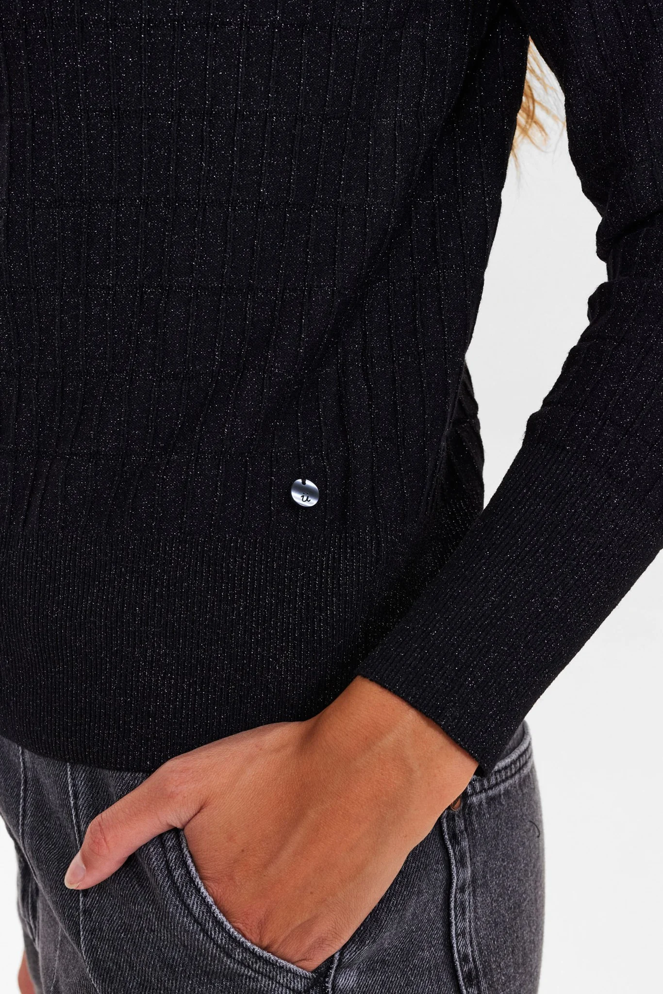 NUANJA PULLOVER - Caviar - Image 5