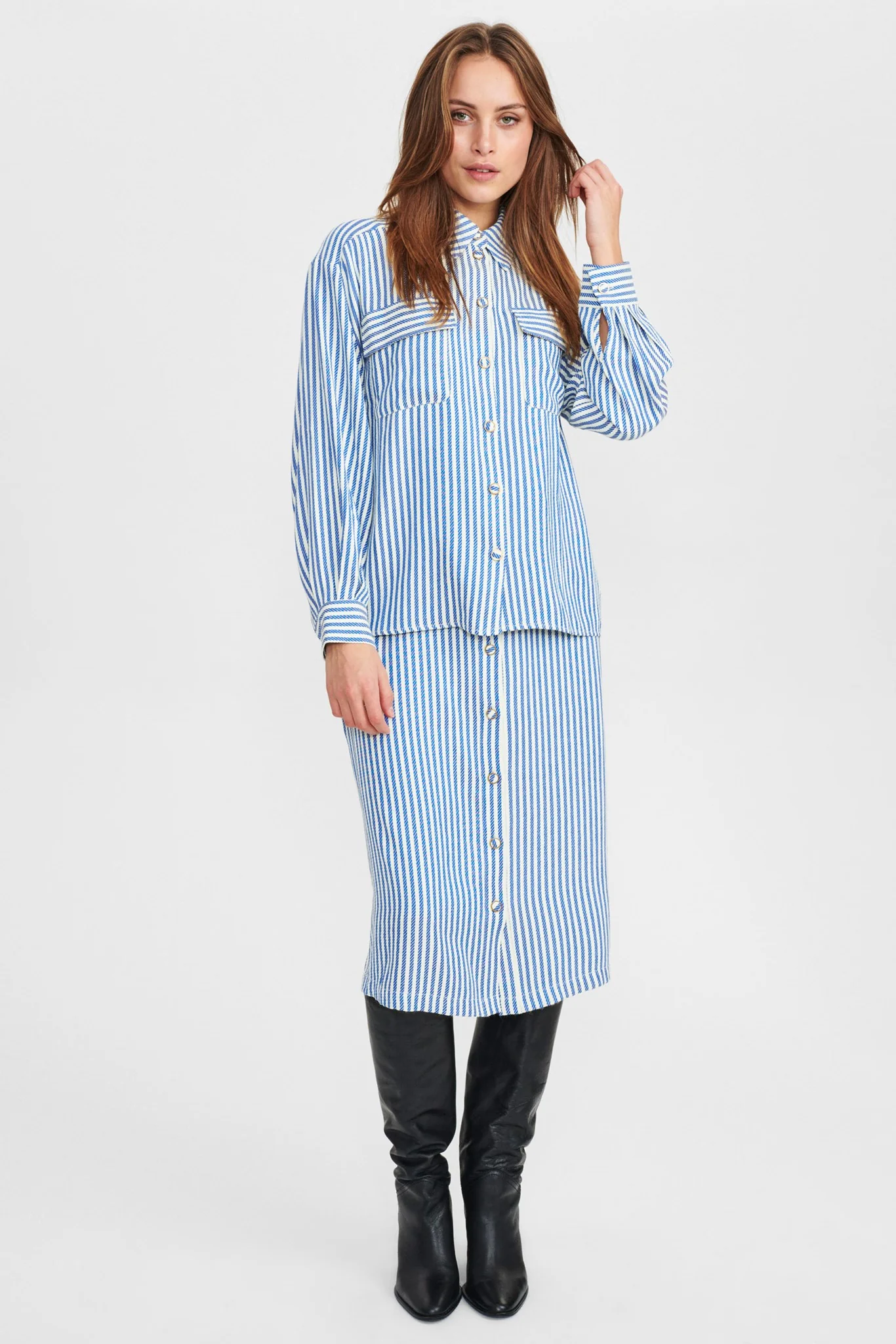 NUANKE SHIRT - Cloud Dancer - Image 3