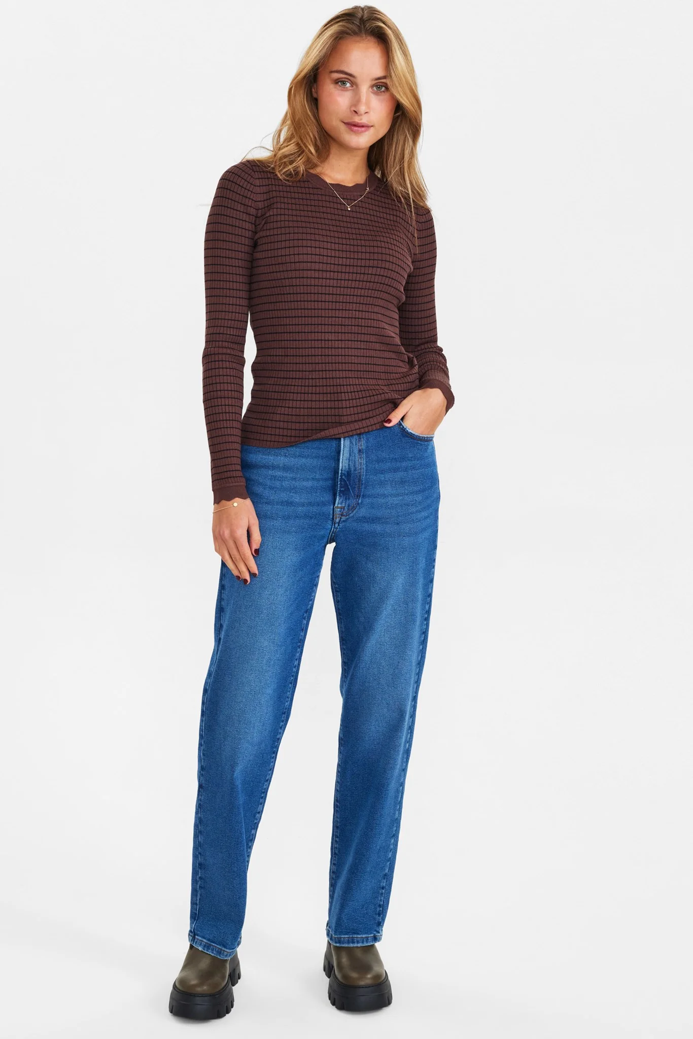 NUANKIE PULLOVER - Chicory Coffee - Image 3