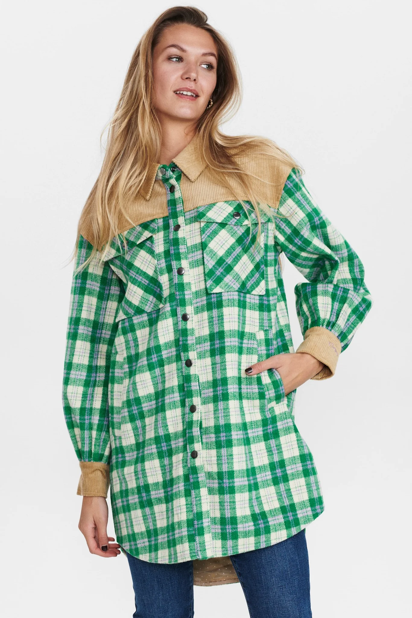 NUANNEMIE SHIRT - Fern Green