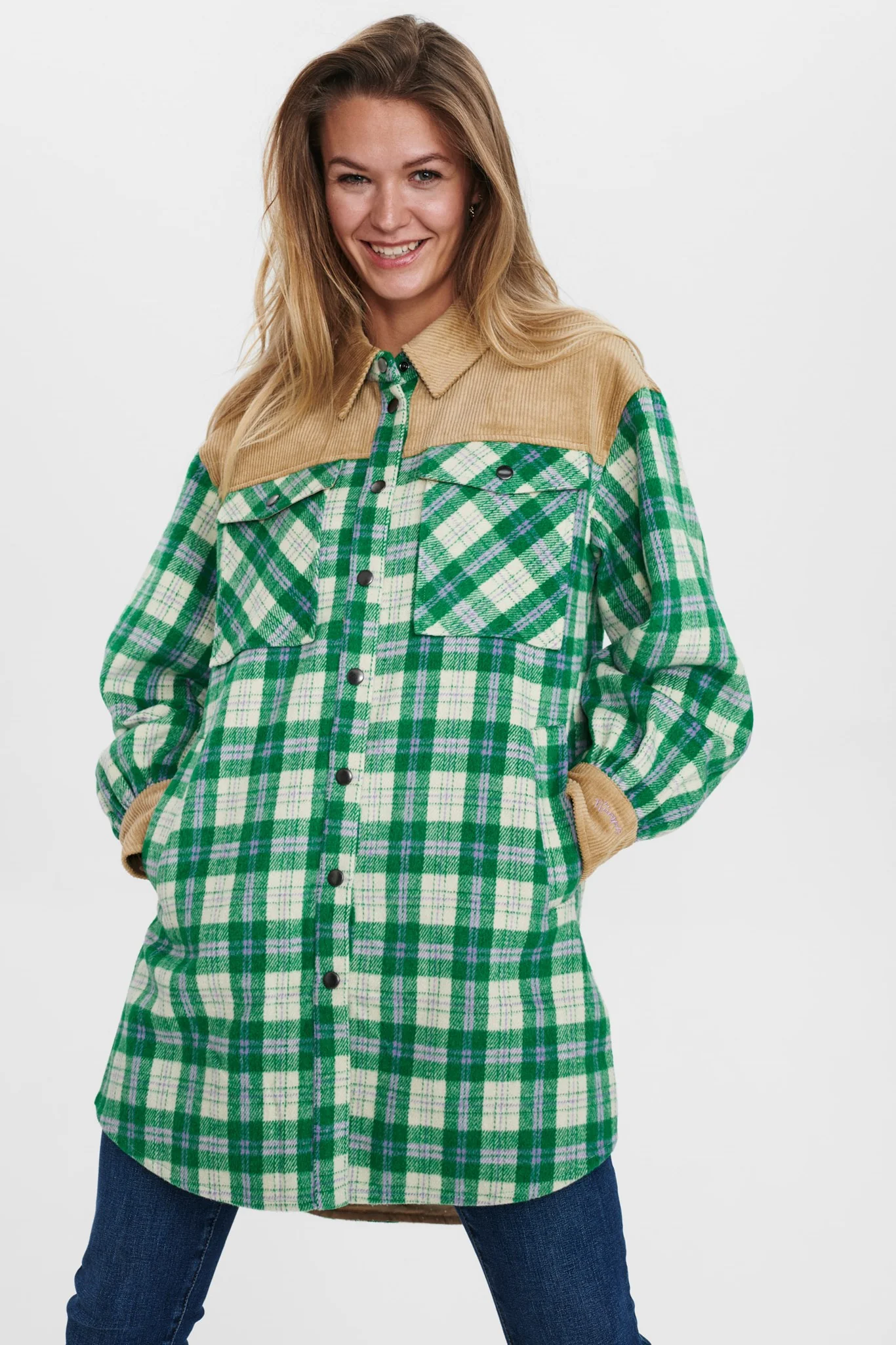 NUANNEMIE SHIRT - Fern Green - Image 6