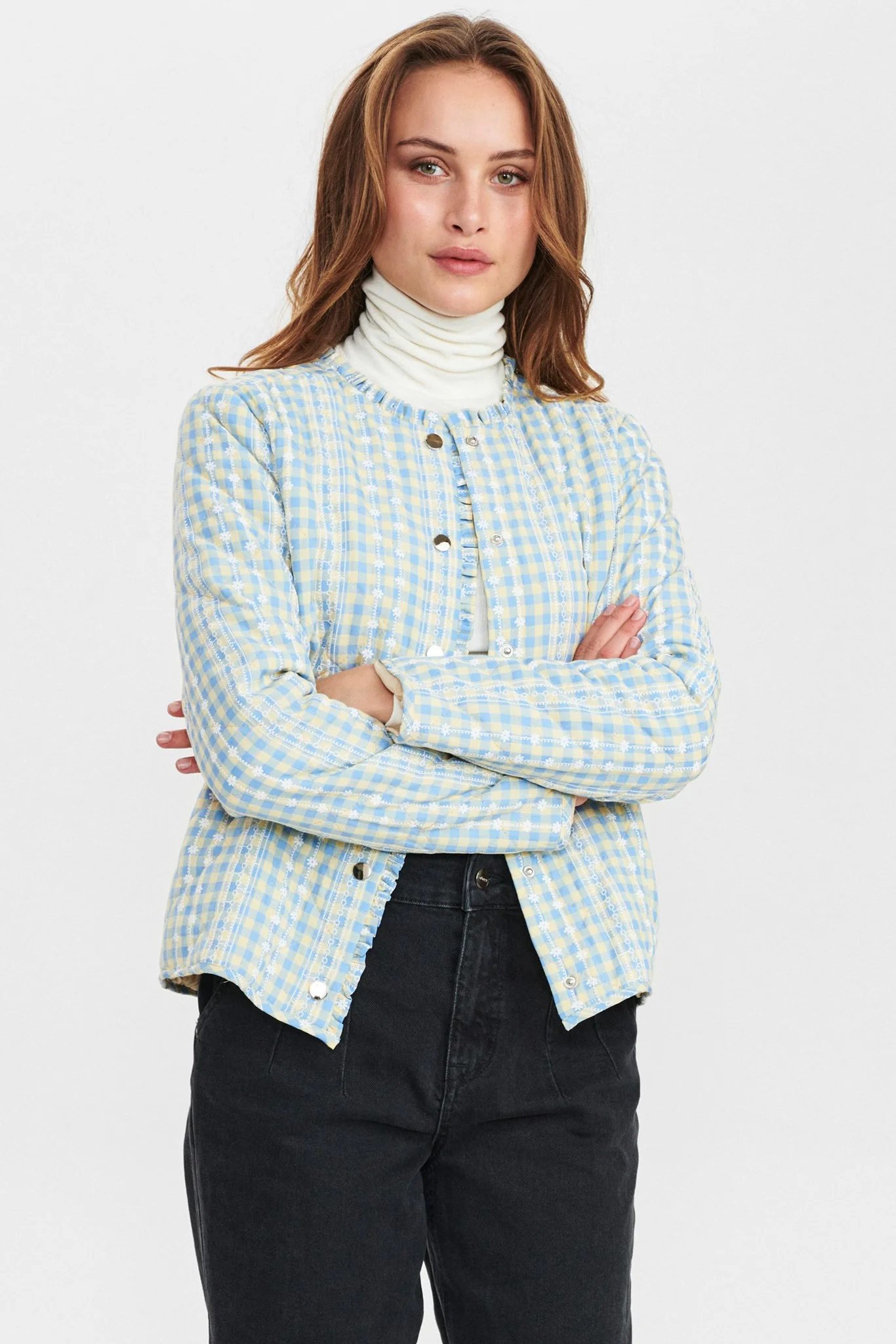 NUANNEMONA JACKET - Della Robbia Blue