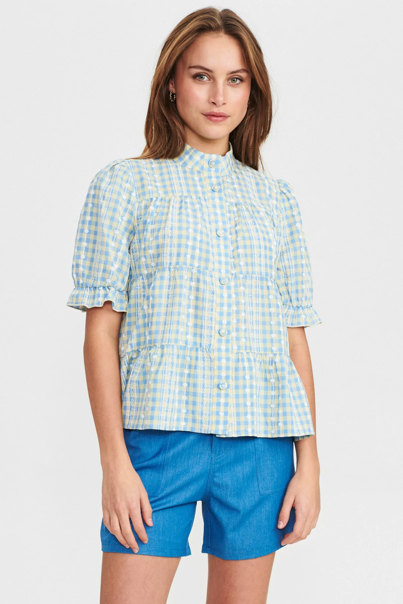 NUANNEMONA SHIRT - Della Robbia Blue