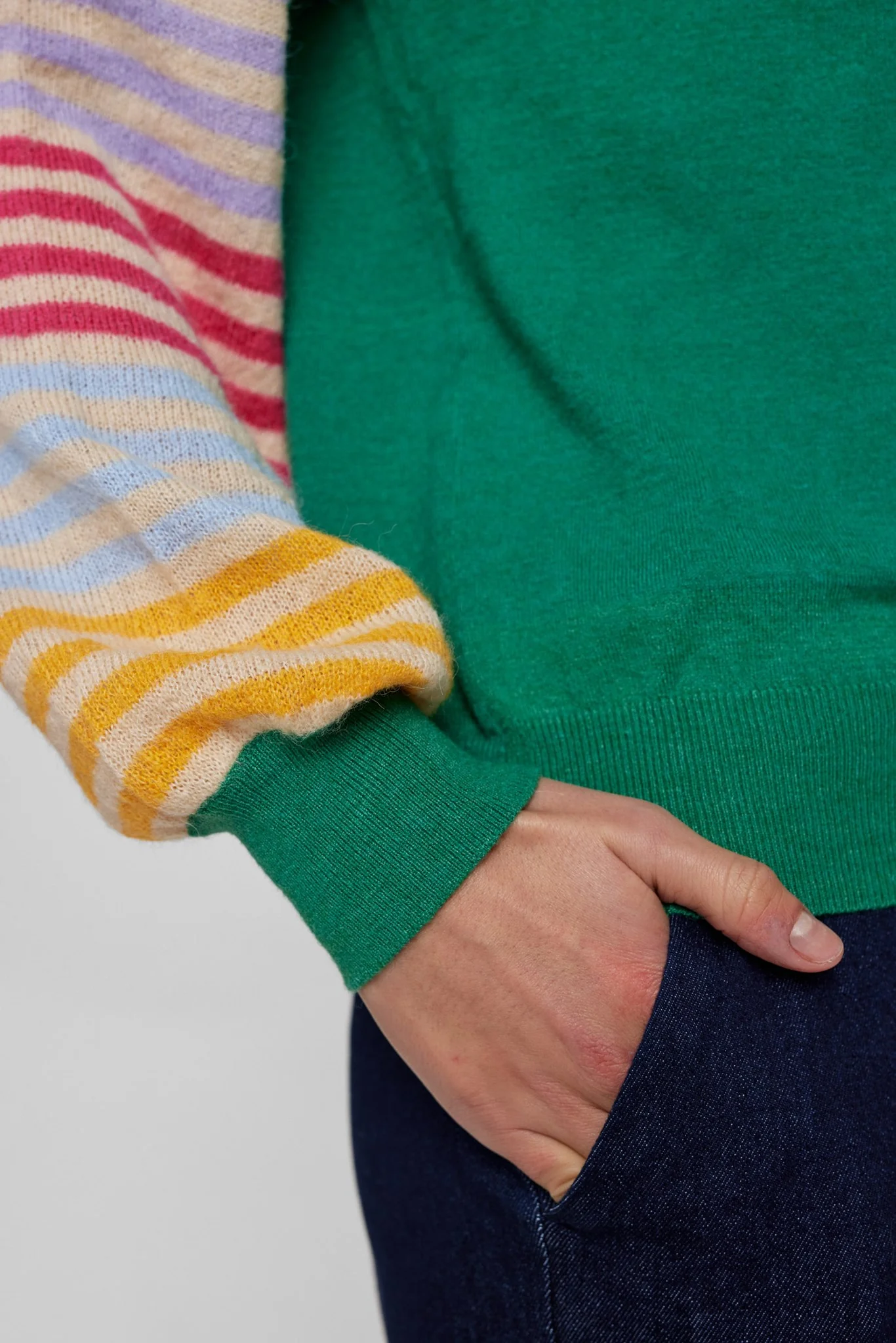 NUANS PULLOVER - Pine Green - Image 5