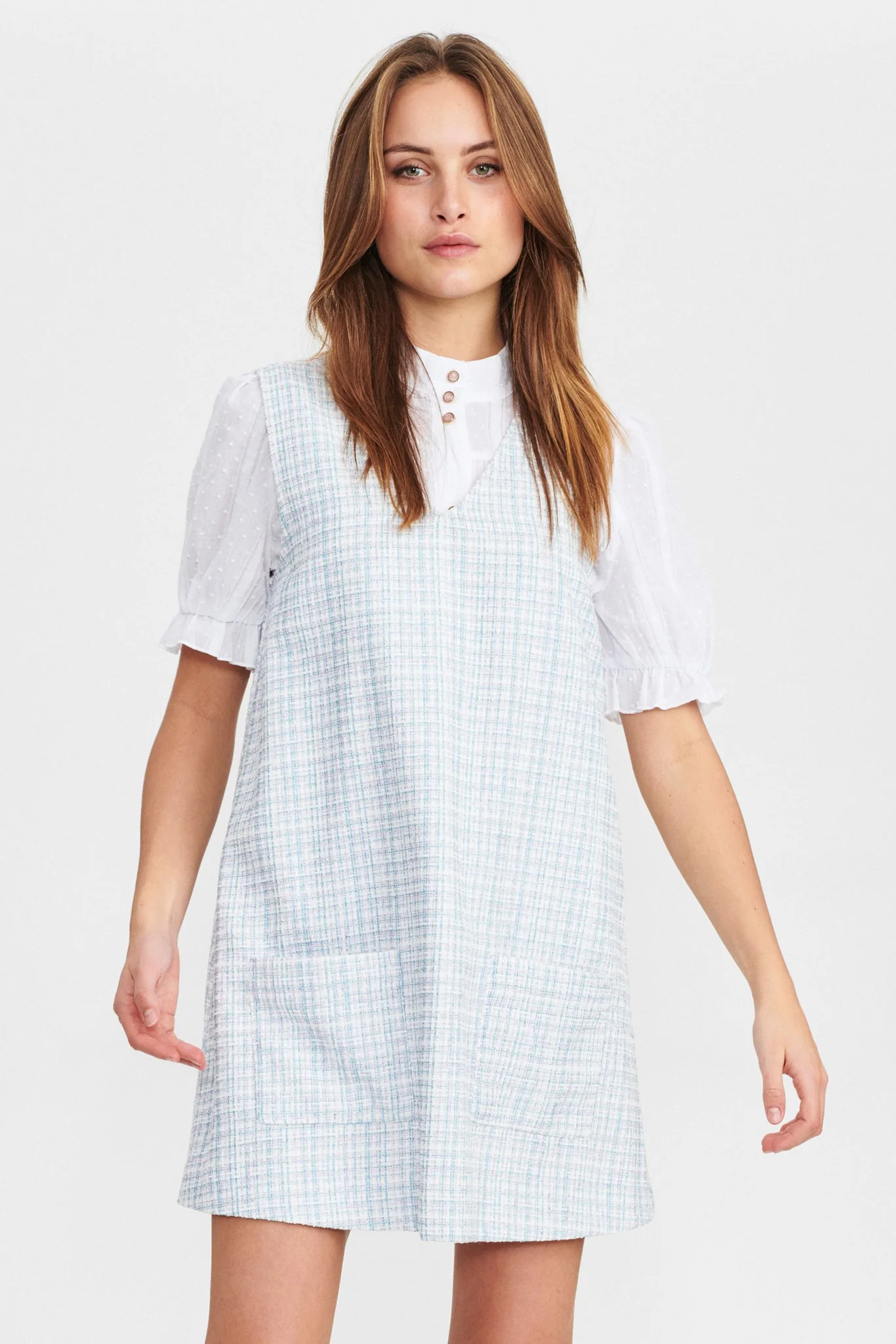 NUANTHIA DRESS - Cloud Dancer