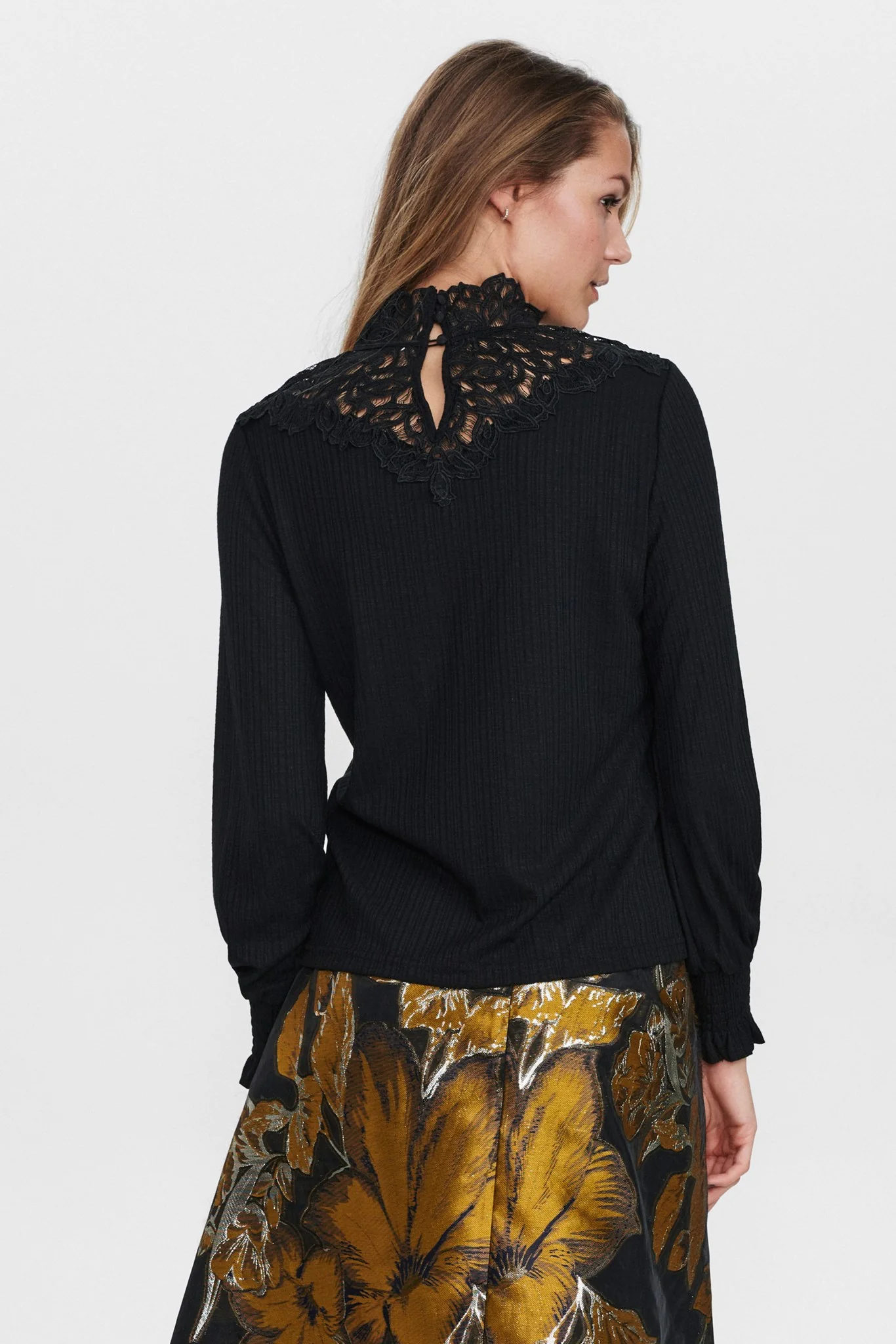 NUANTJA BLOUSE - Caviar - Image 2