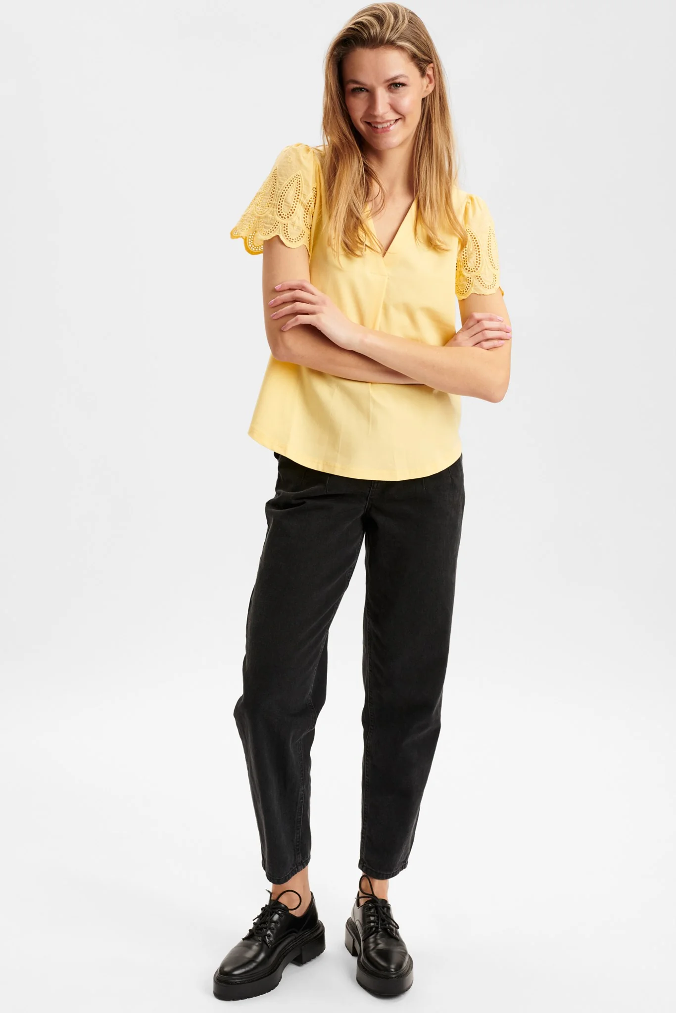 NUANTONIE SS TEE - Popcorn - Image 3