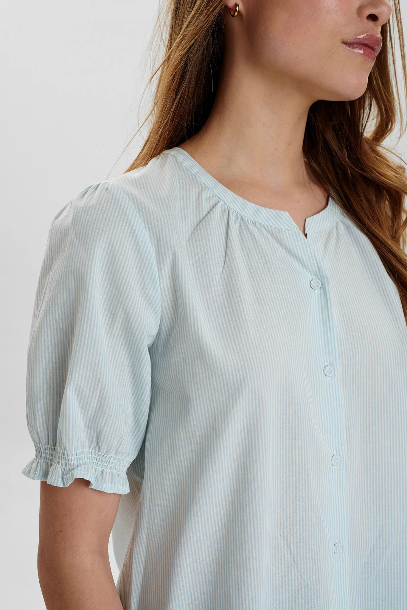 NUARDITH SS SHIRT - NOOS - Airy Blue - Image 4