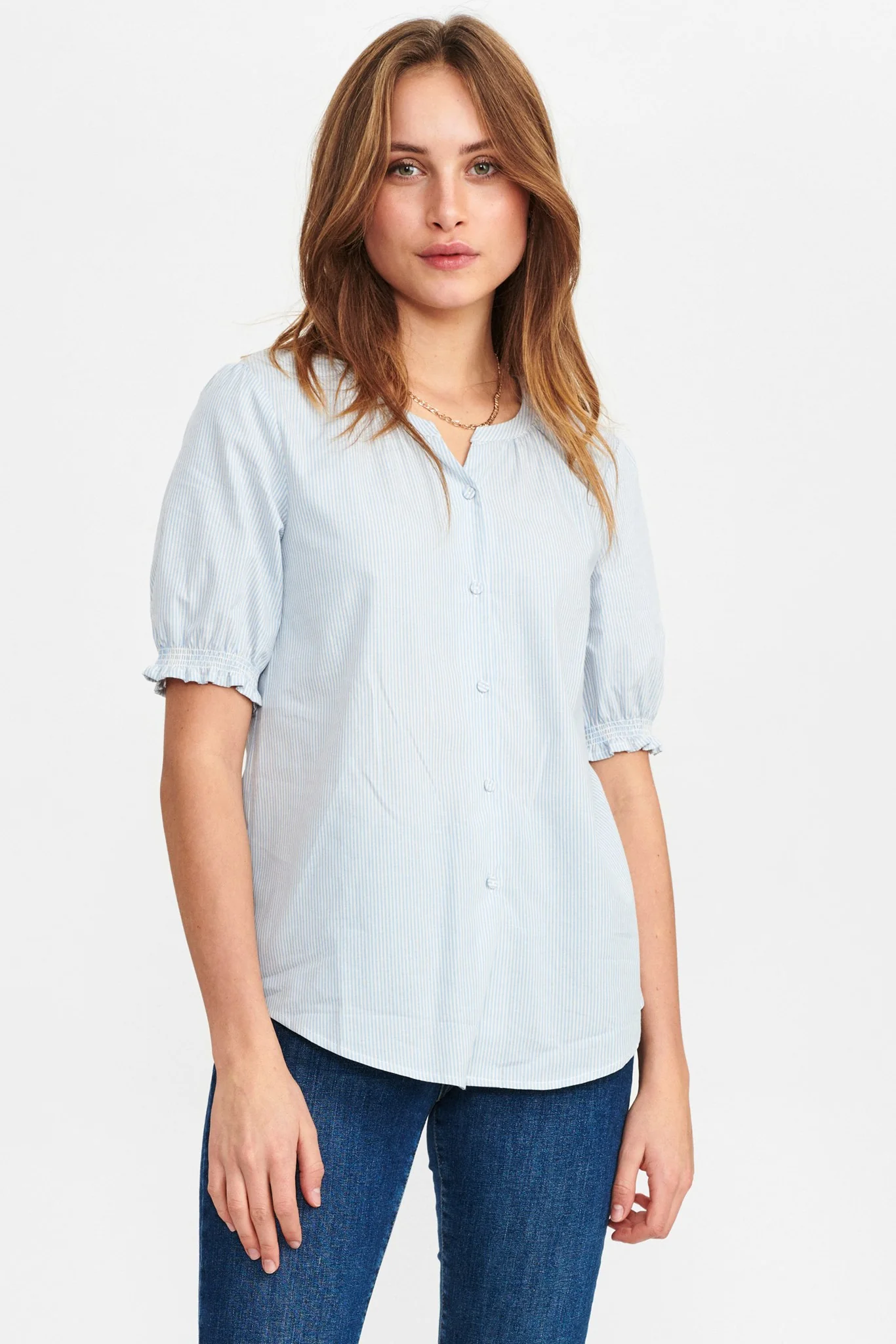 NUARDITH SS SHIRT - NOOS - Della Robbia Blue