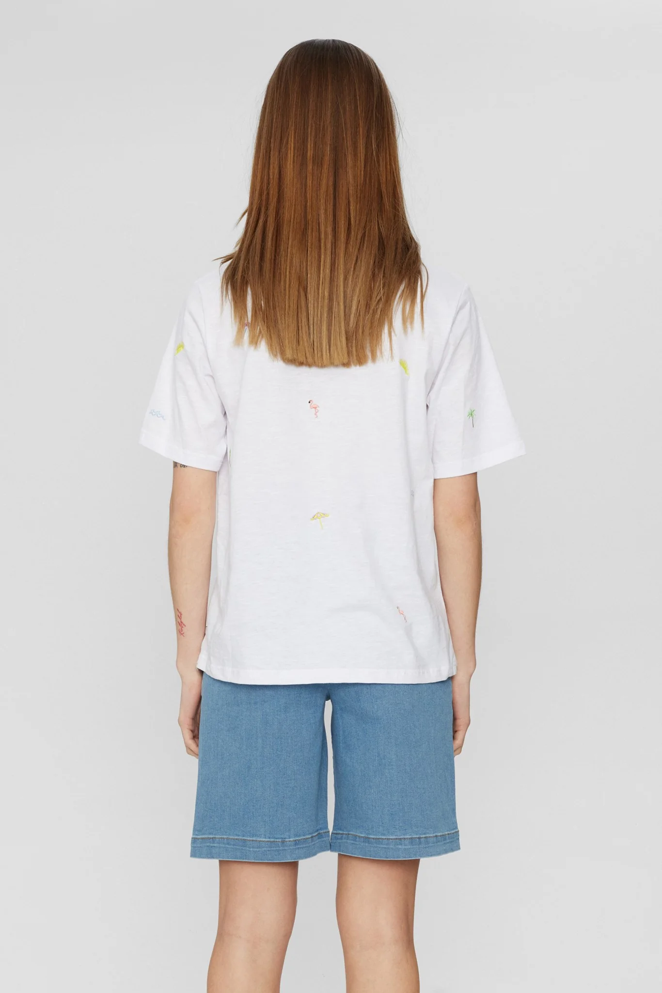NUARIAS T-SHIRT - GOTS - Bright White - Image 2