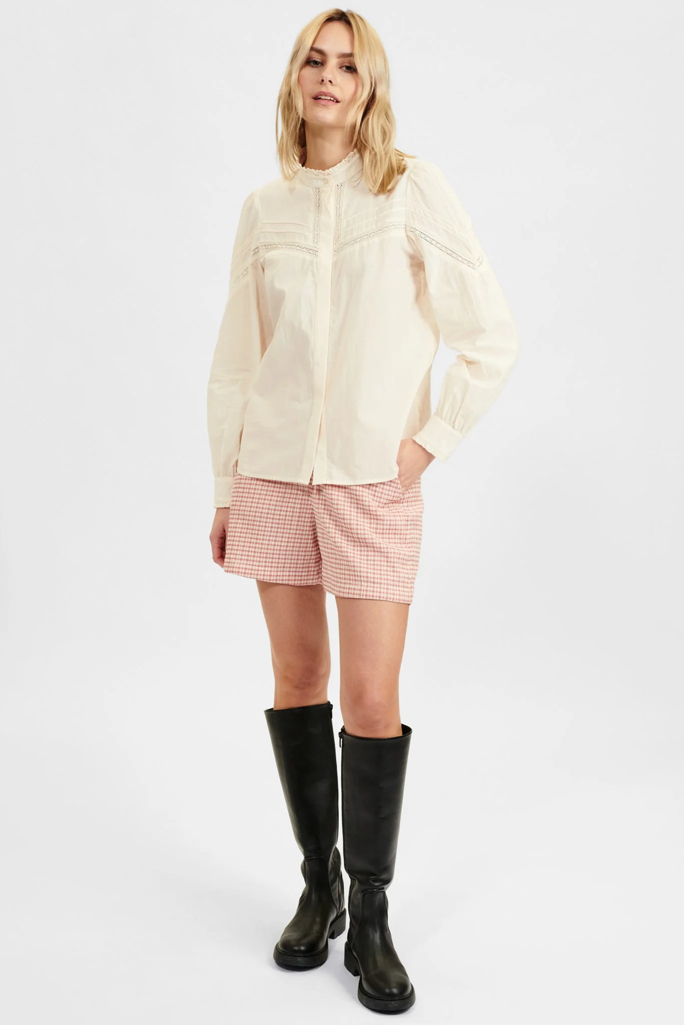 NUARISE SHIRT - Cloud Dancer - Image 3