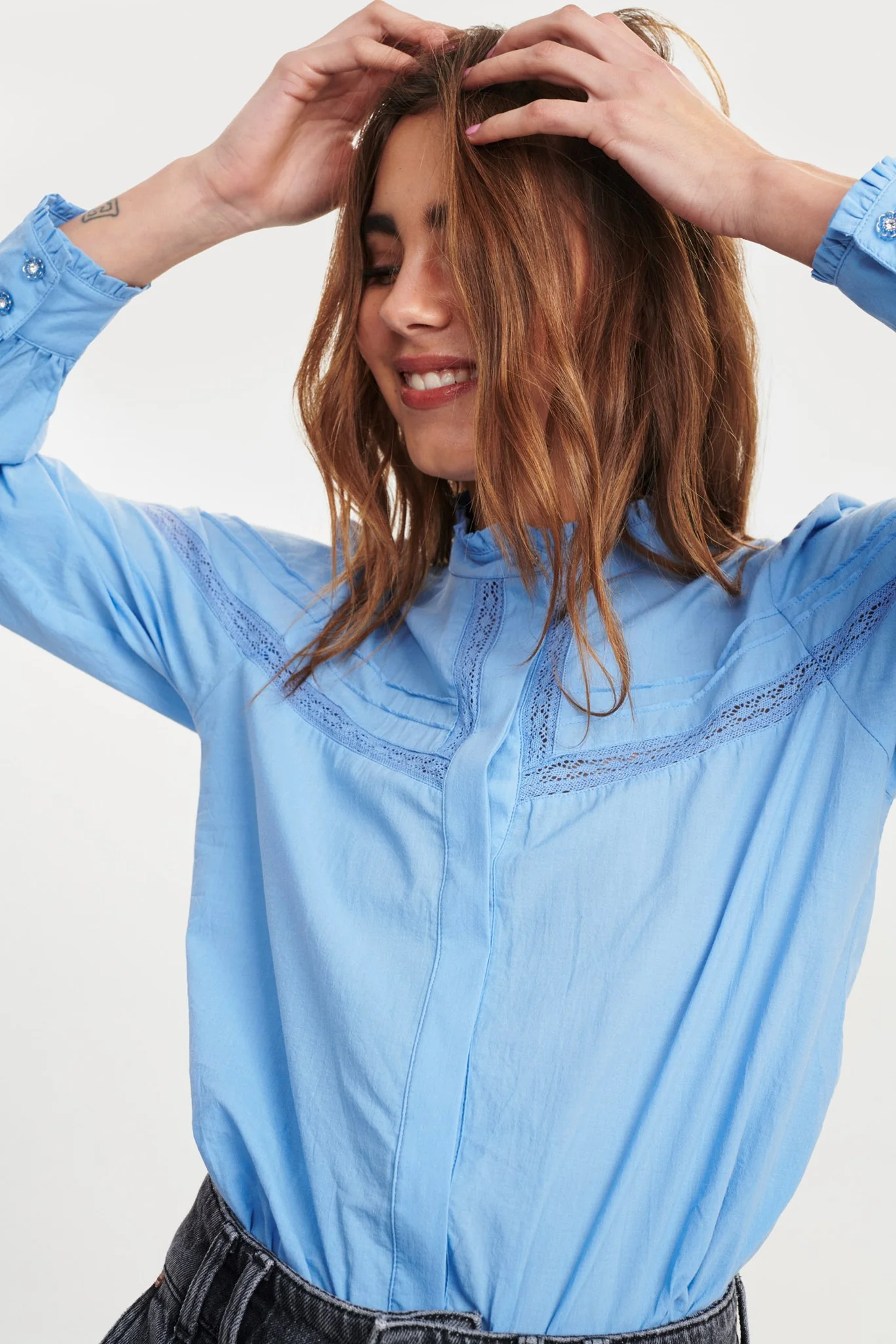 NUARISE SHIRT - Della Robbia Blue - Image 6