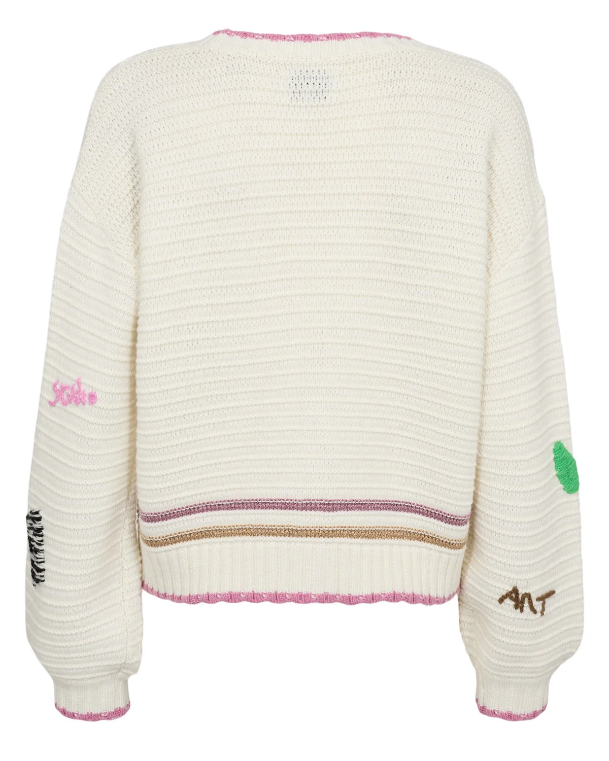NUARTSY CARDIGAN - Sandshell Melange - Image 2