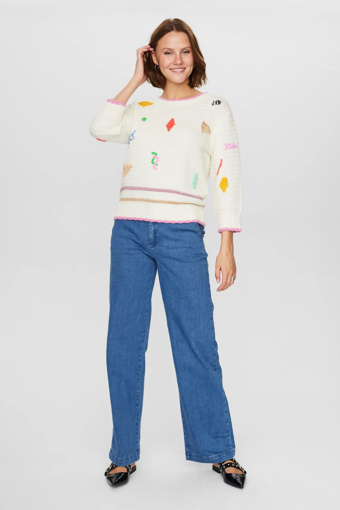NUARTSY PULLOVER - Sandshell Melange - Image 3