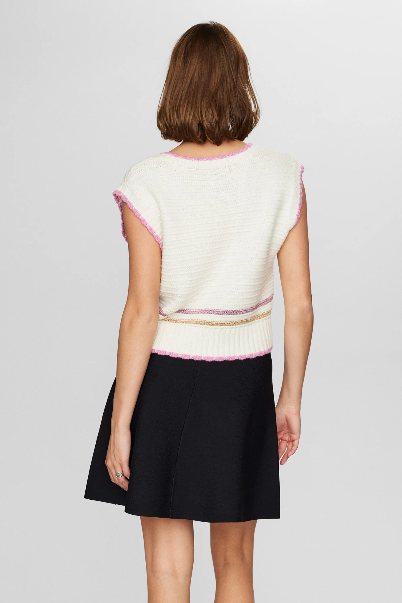NUARTSY VEST - Sandshell Melange - Image 2
