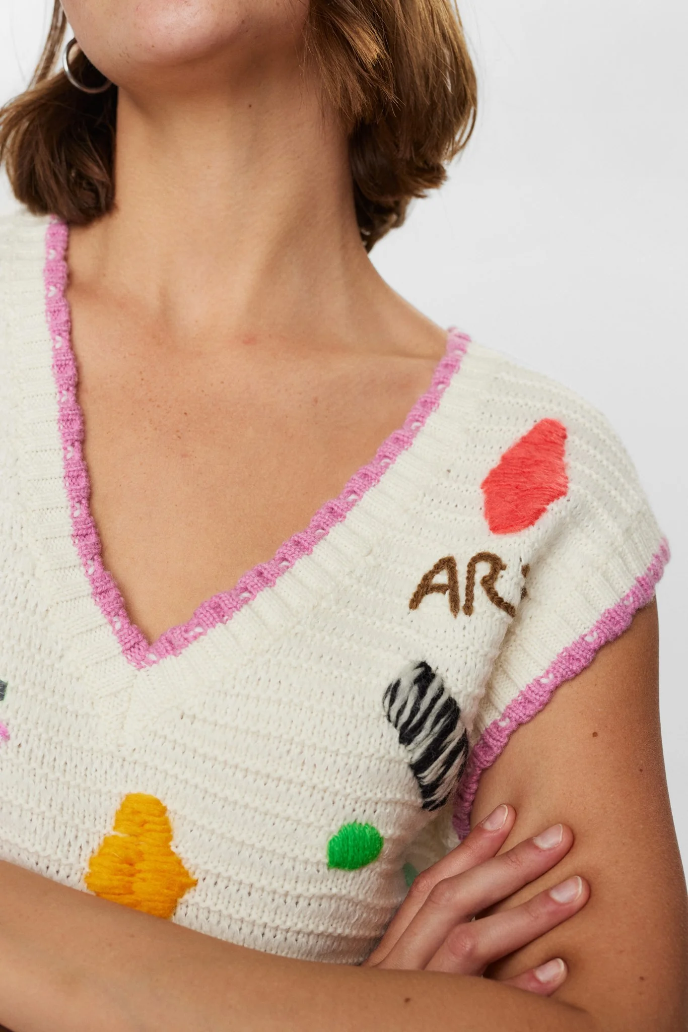 NUARTSY VEST - Sandshell Melange - Image 4