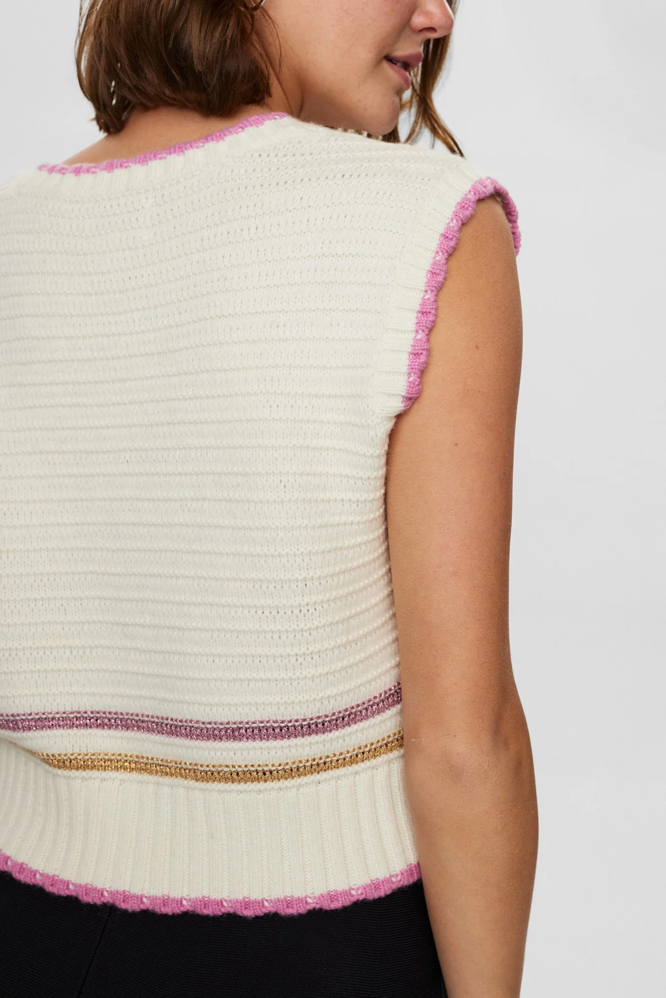 NUARTSY VEST - Sandshell Melange - Image 5