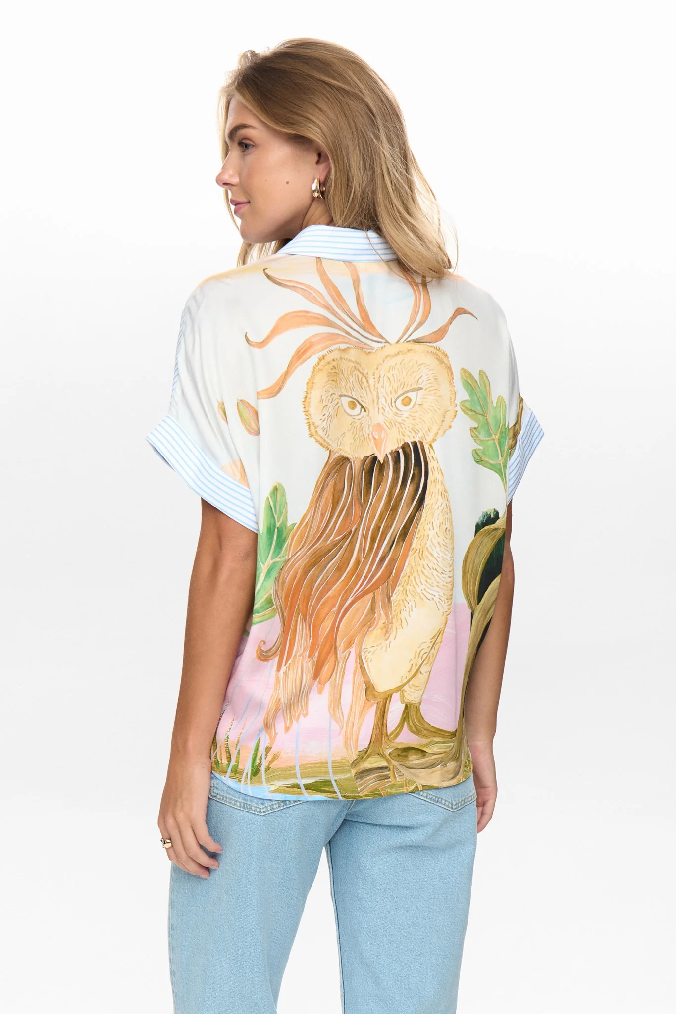 NUASHLEY SHIRT - Airy Blue