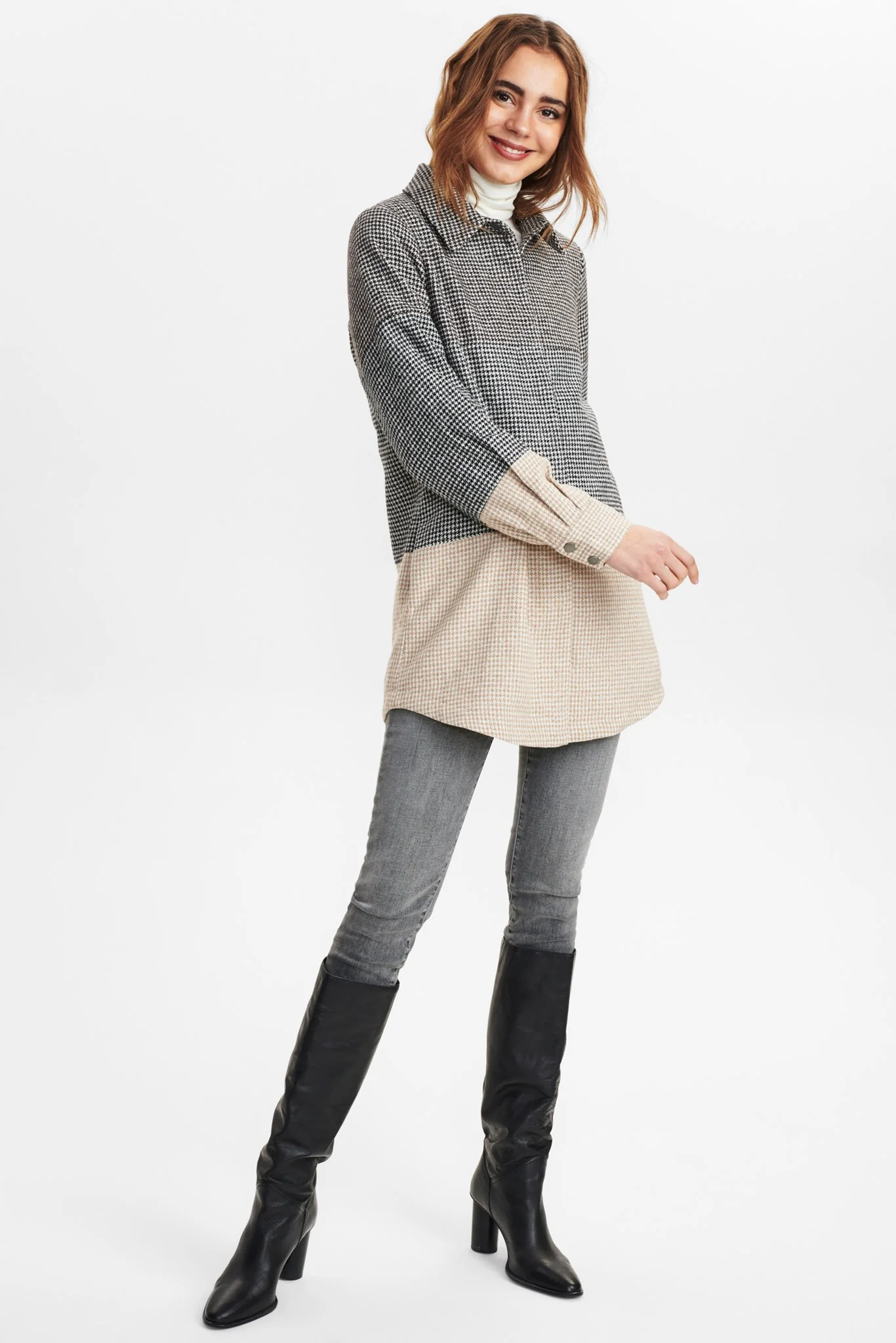 NUASJA SHIRT - Caviar - Image 3