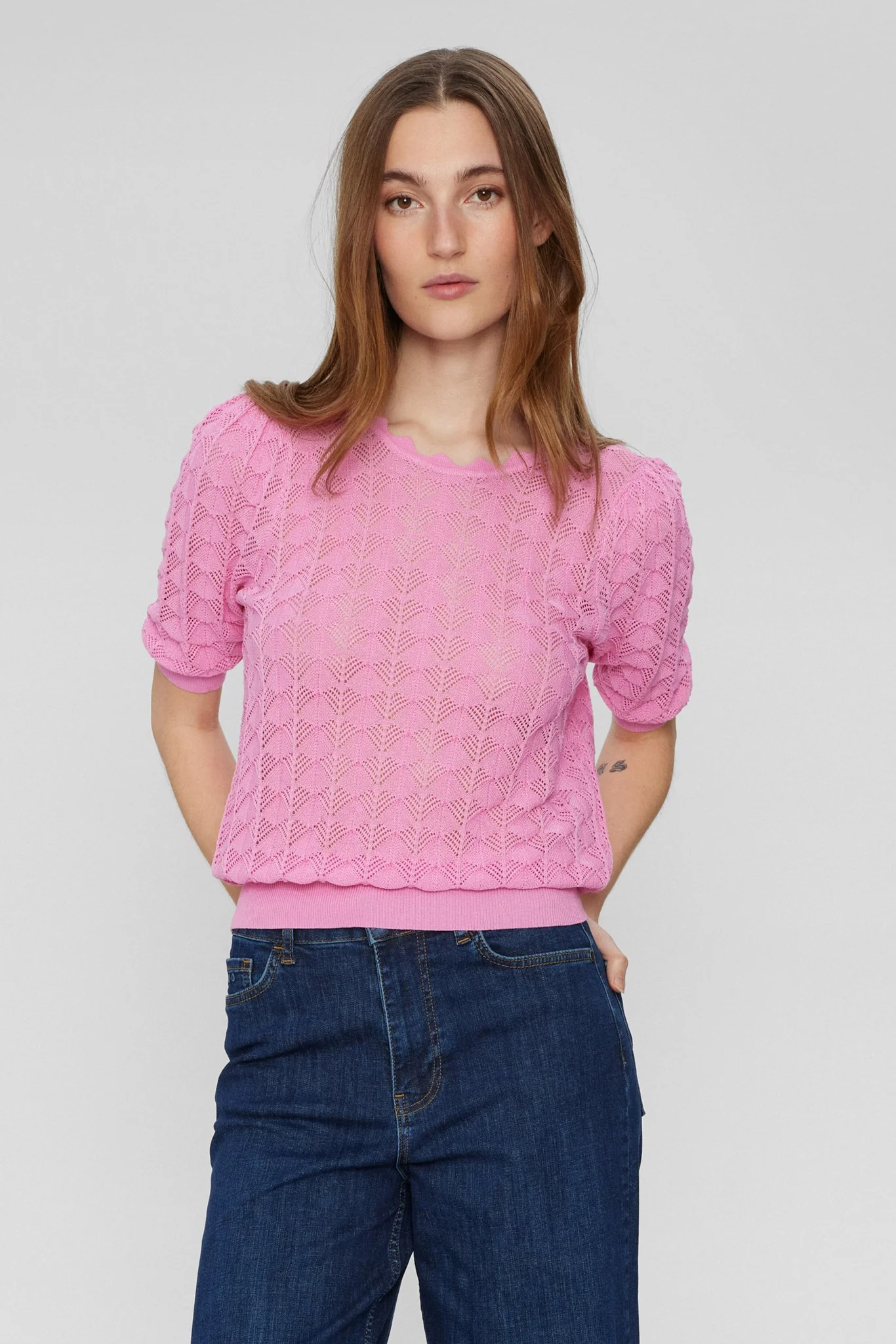 NUASPEN PULLOVER  - Fuchsia Pink